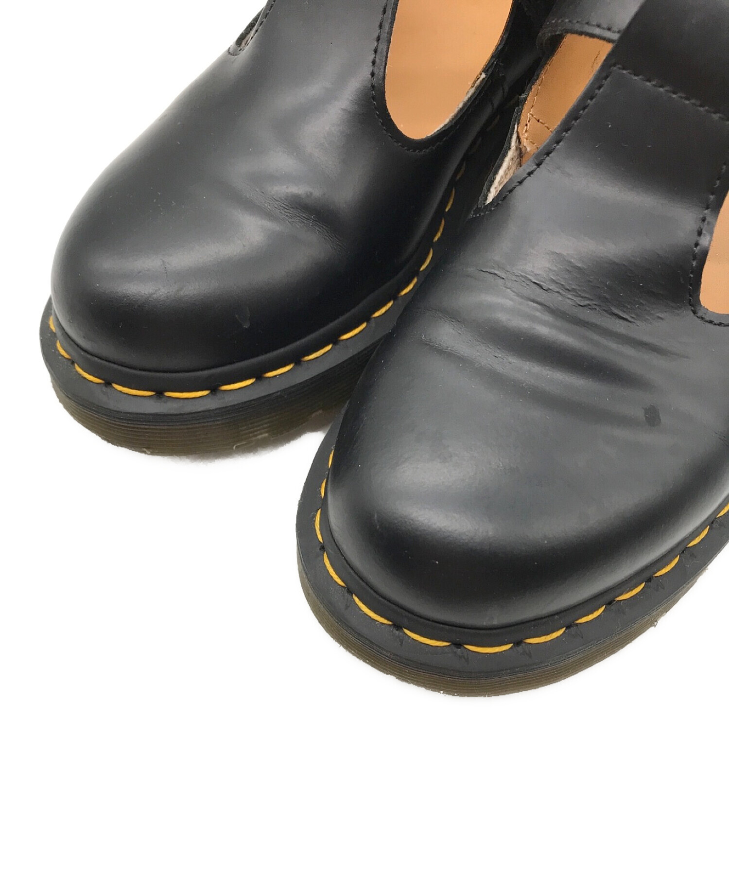 Dr.Martens (ドクターマーチン) ポリーTバーシューズ ブラック サイズ:UK5