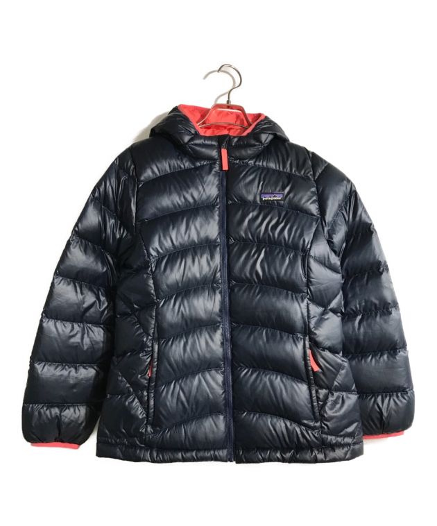 中古・古着通販】Patagonia (パタゴニア) ガールズ ハイロフト ダウン セーター フーディ ネイビー  サイズ:キッズXL(14)｜ブランド・古着通販 トレファク公式【TREFAC FASHION】スマホサイト