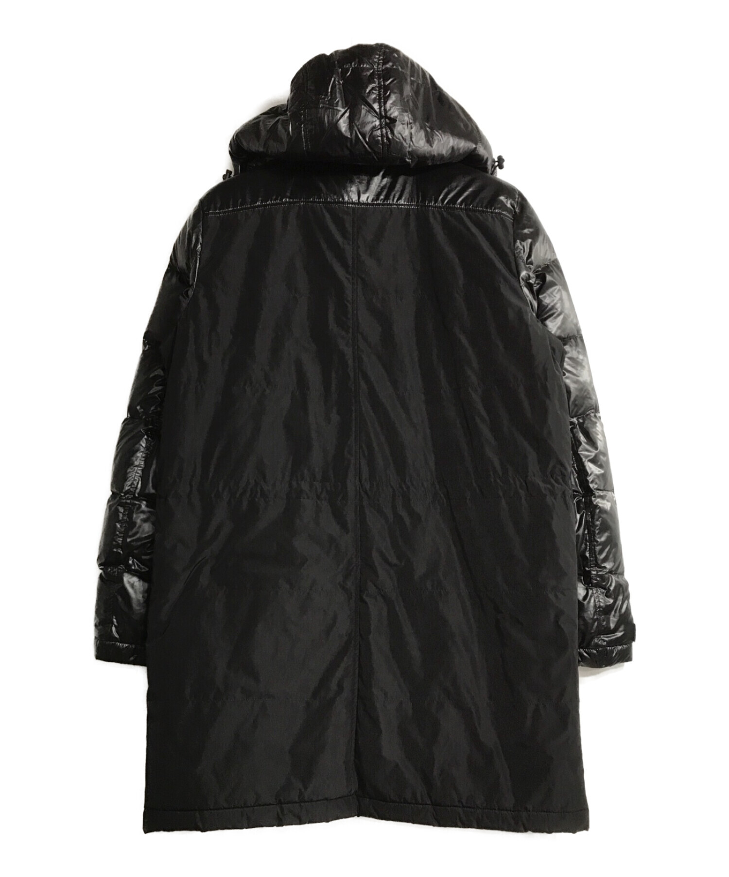 Karl Lagerfeld (カール ラガーフェルド) 中綿コート ブラック サイズ:46