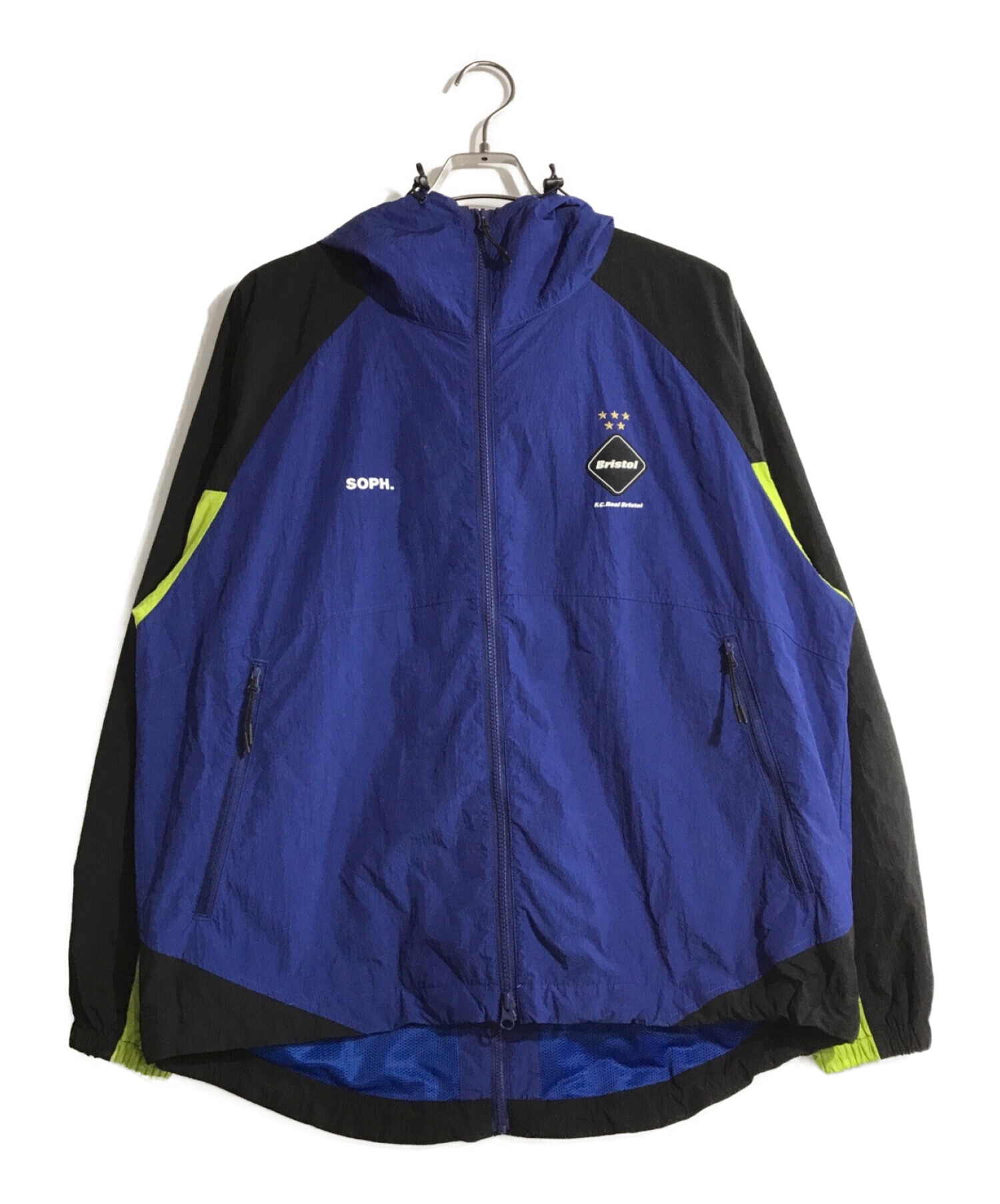 F.C.R.B. (エフシーレアルブリストル) セパレートワイドジャケット ブルー サイズ:S