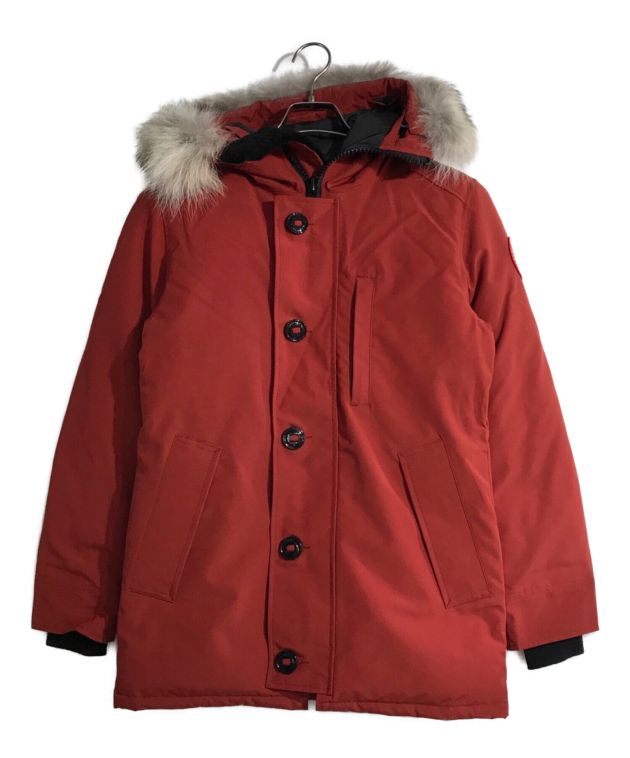 中古・古着通販】CANADA GOOSE (カナダグース) ジャスパーパーカ レッド サイズ:XS 未使用品｜ブランド・古着通販  トレファク公式【TREFAC FASHION】スマホサイト