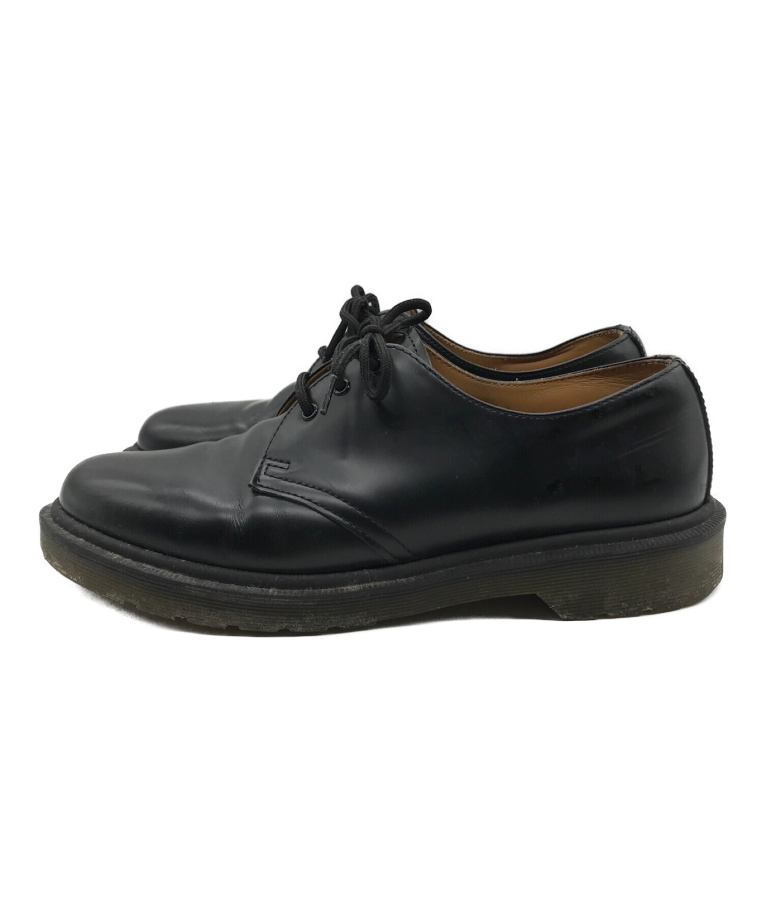 Dr.Martens◇シューズ UK7 BLK DILLAN 今季も再入荷 - ビジネスシューズ