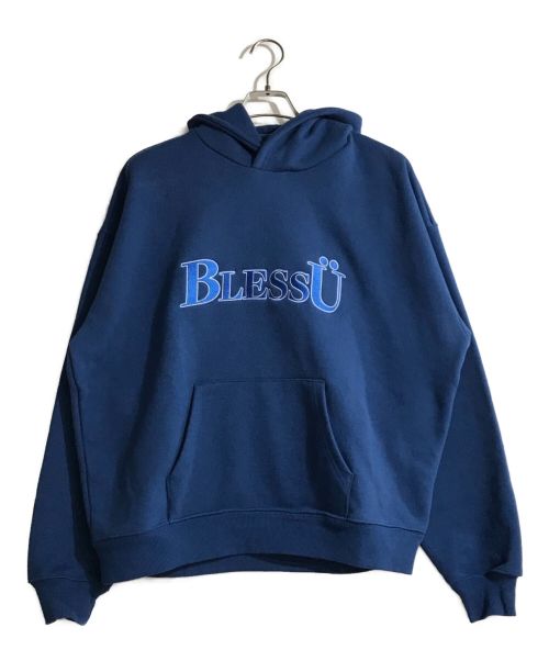 中古・古着通販】BLESS U (ブレスユー) プルオーバーパーカー ブルー