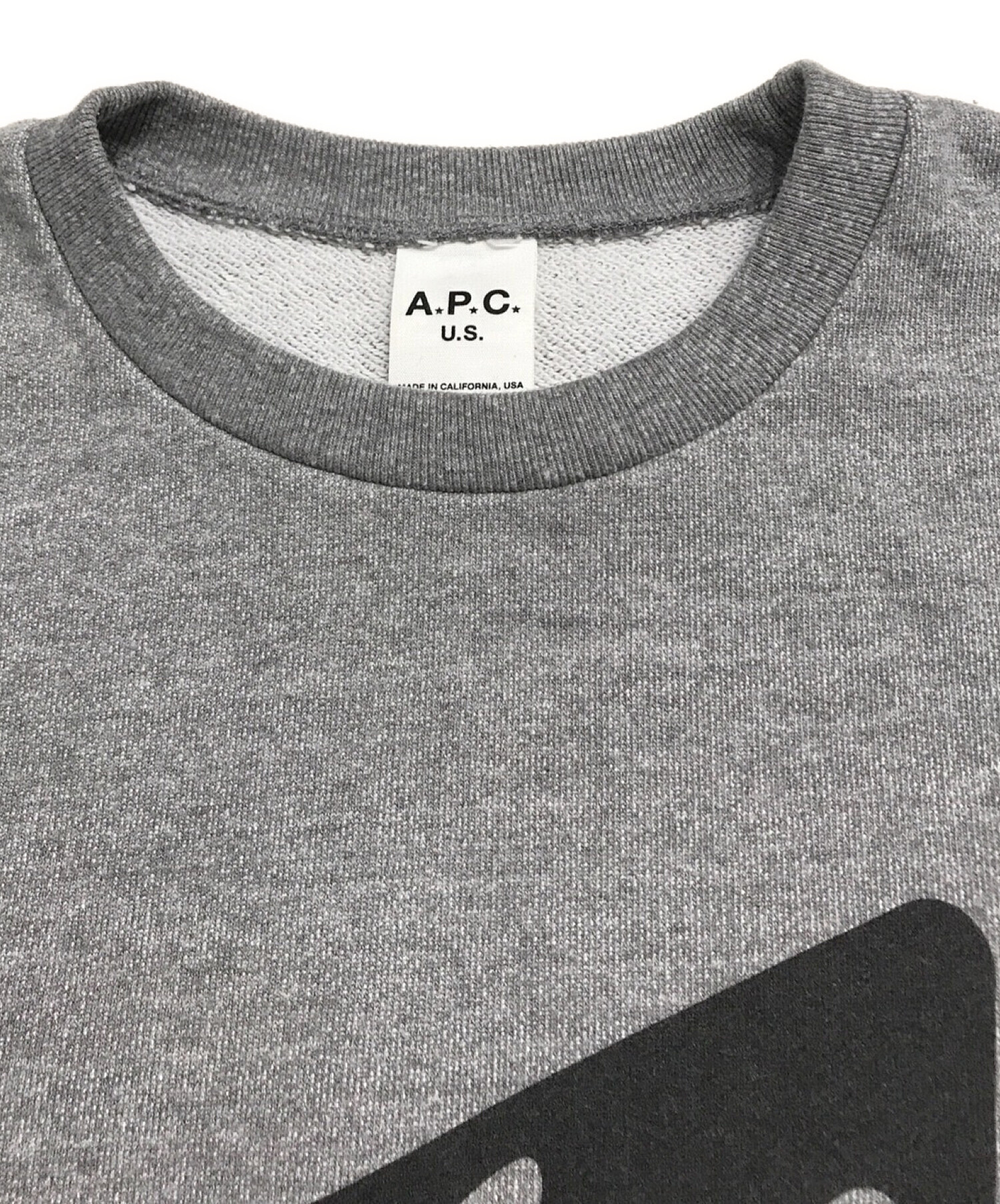 古着】A.P.C アーペーセー スウェット Sサイズ アーペーセー ECサイト