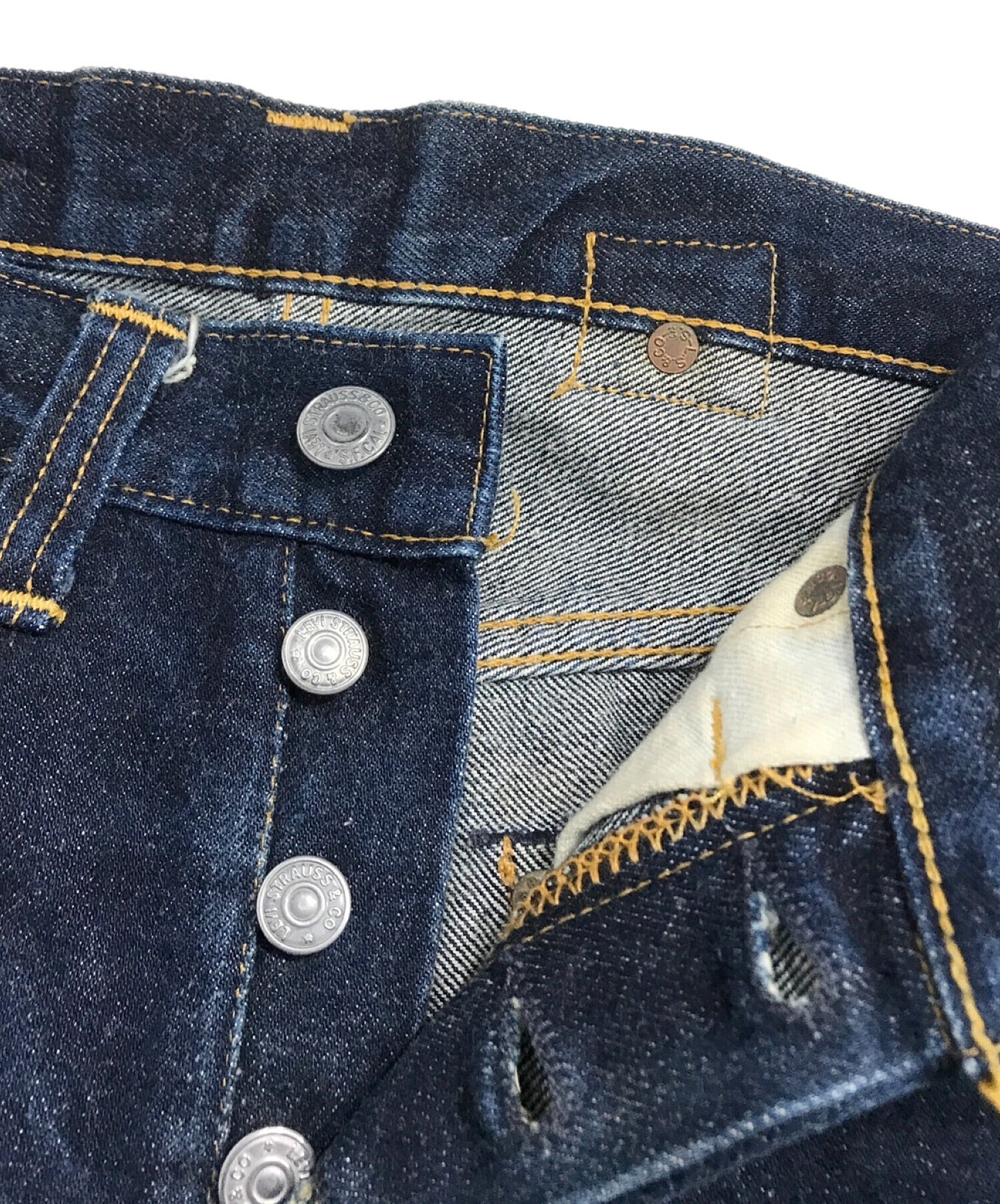 中古・古着通販】LEVI'S (リーバイス) 201XXデニムパンツ インディゴ サイズ:W32｜ブランド・古着通販 トレファク公式【TREFAC  FASHION】スマホサイト