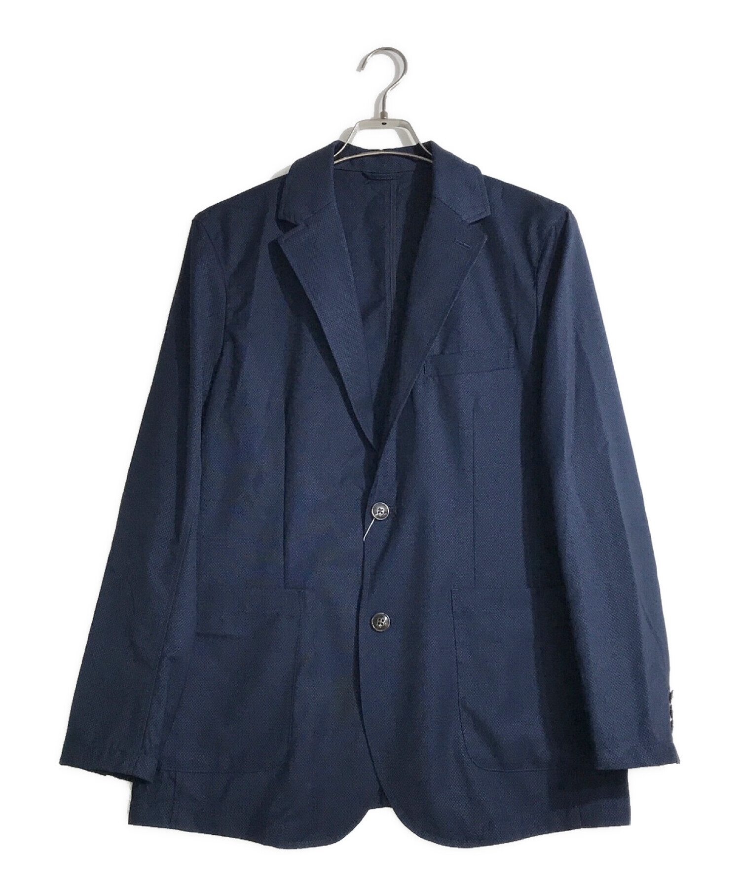 MITSUMINE (ミツミネ) 軽量テーラードジャケット ネイビー サイズ:L 未使用品