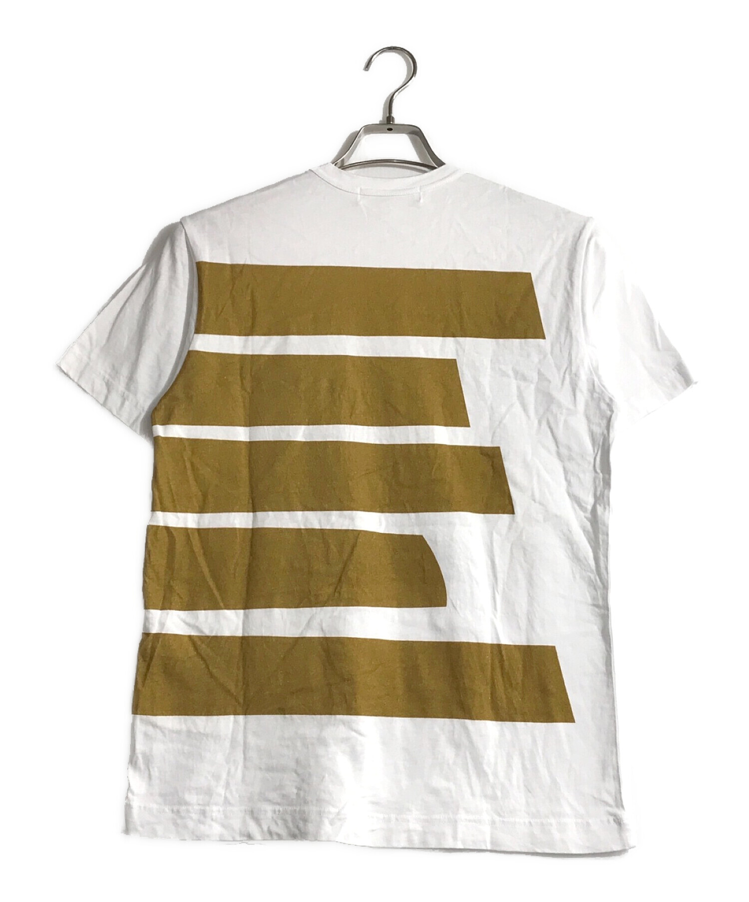 COMME des GARCONS SHIRT (コムデギャルソンシャツ) BASQUIAT (バスキア) プリントTシャツ ホワイト サイズ:S