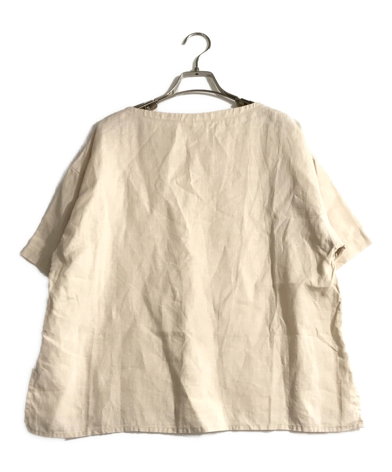 ORCIVAL (オーシバル) リネンプルオーバーシャツ ベージュ サイズ:1
