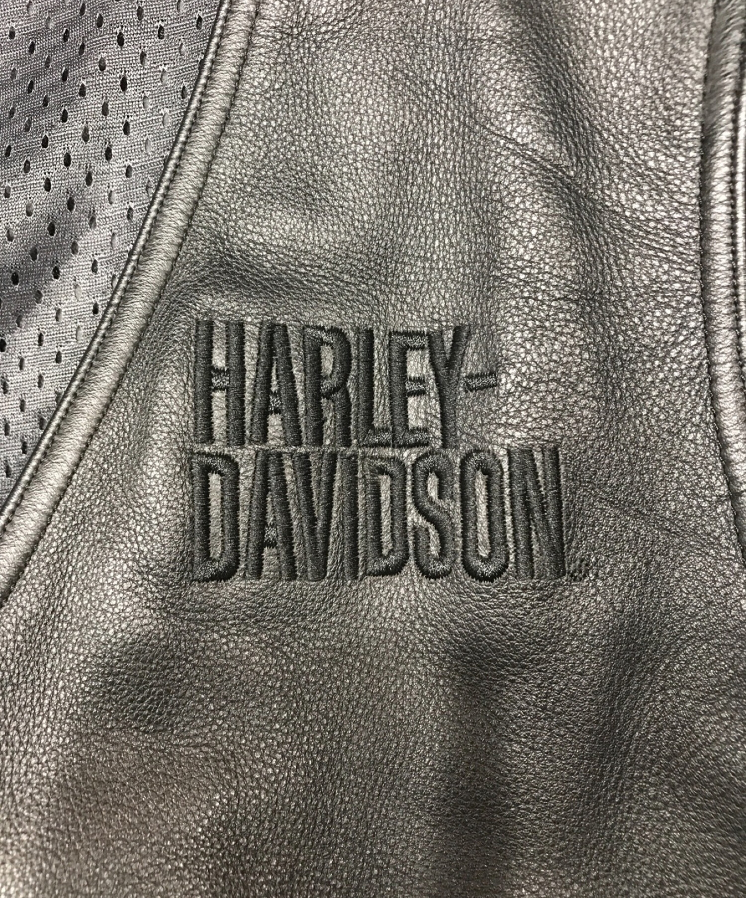 中古・古着通販】HARLEY-DAVIDSON (ハーレーダビッドソン) レザー