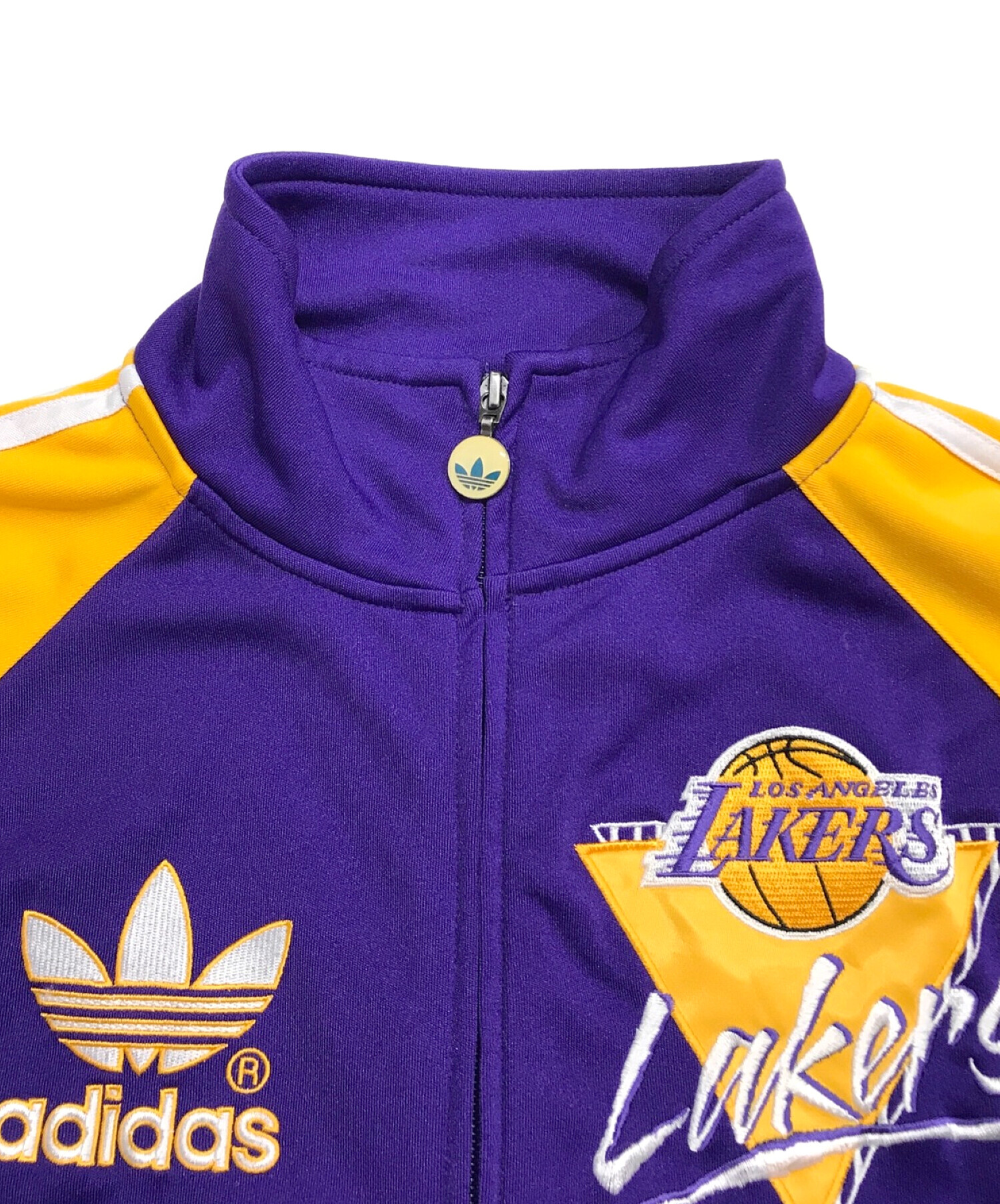 adidas (アディダス) LAKERS (レイカーズ) トラックジャケット パープル サイズ:S