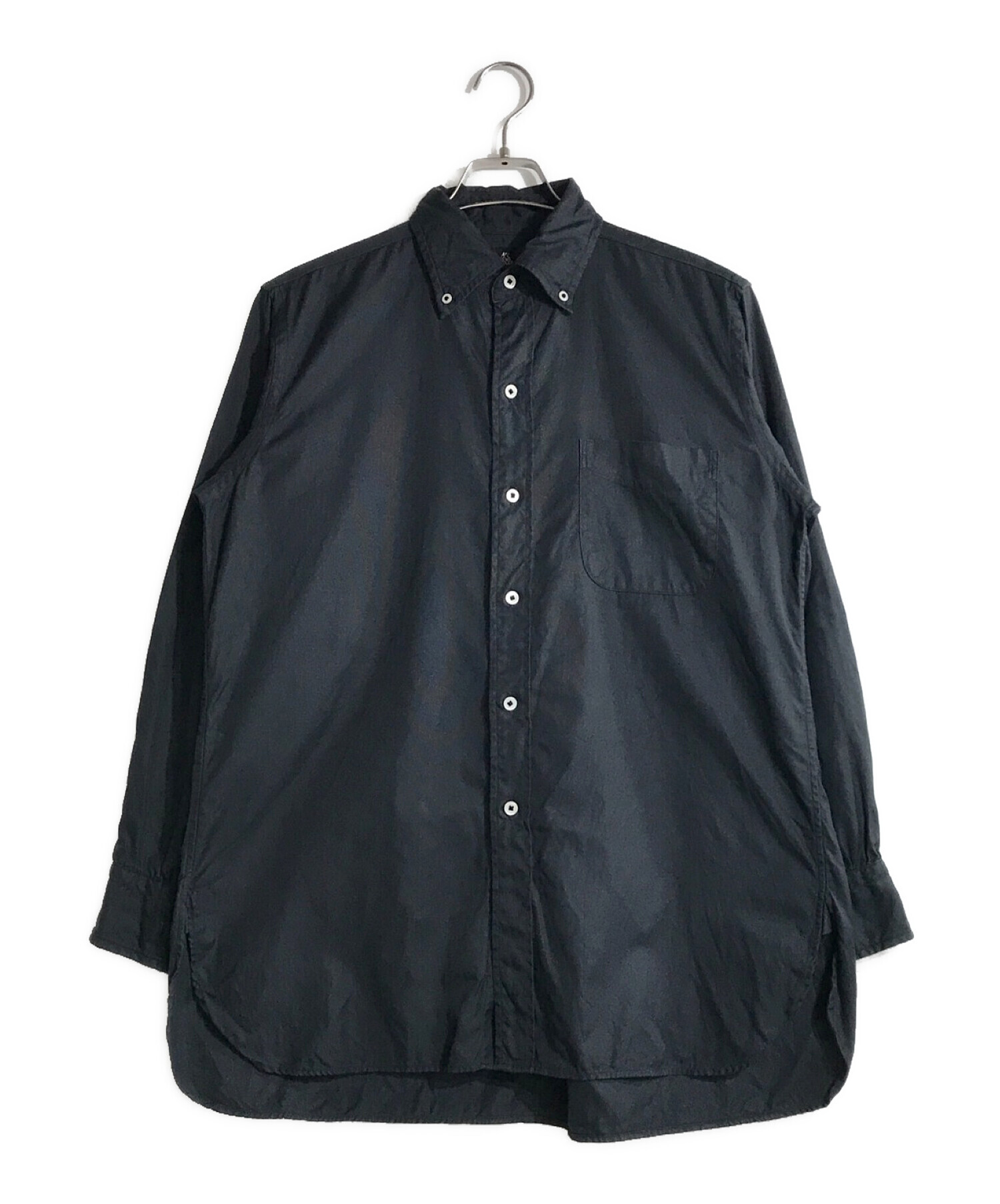 KAPTAIN SUNSHINE (キャプテンサンシャイン) ポロカラーシャツ ブラック サイズ:36