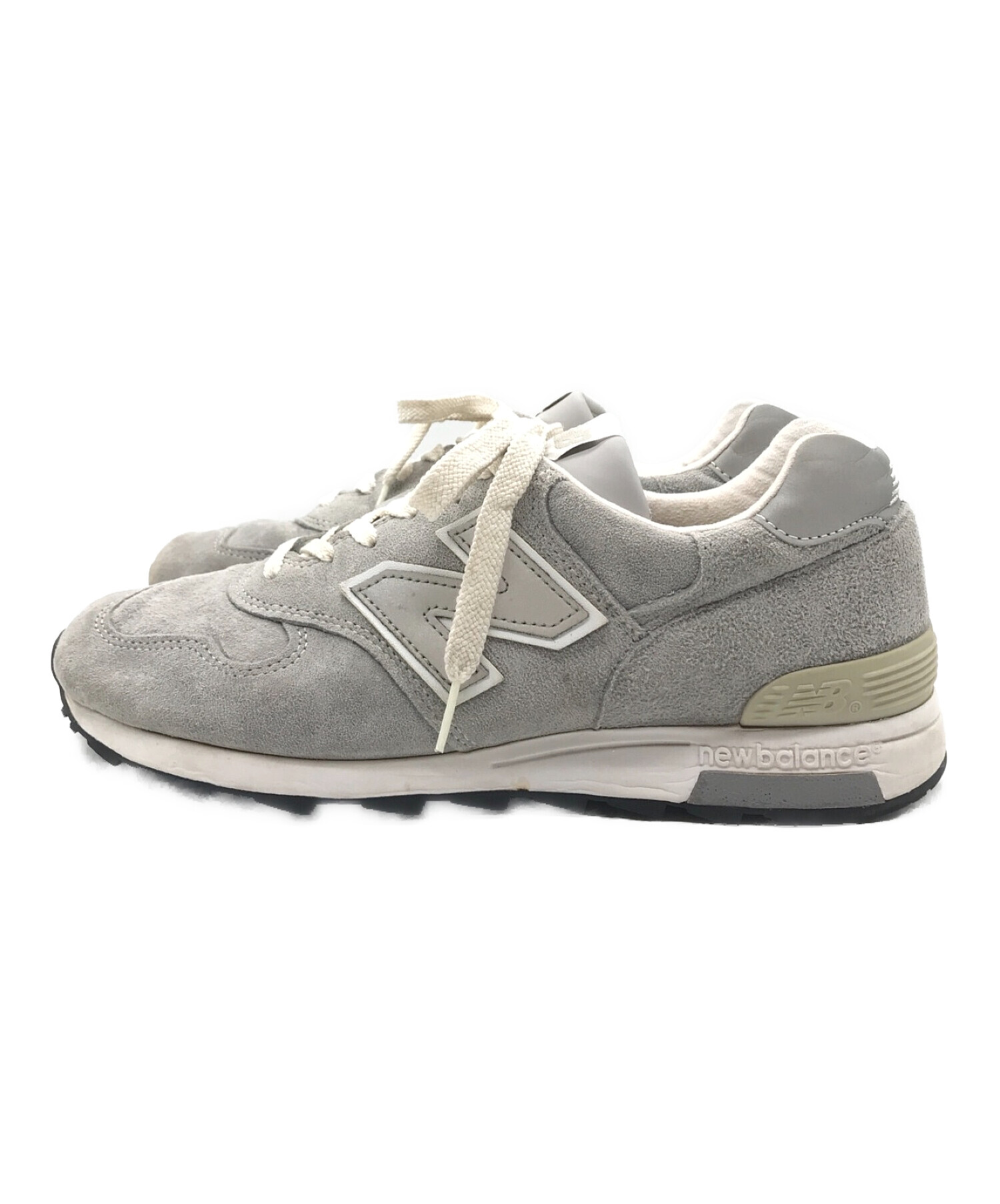 NEW BALANCE (ニューバランス) スニーカー グレー サイズ:26cm