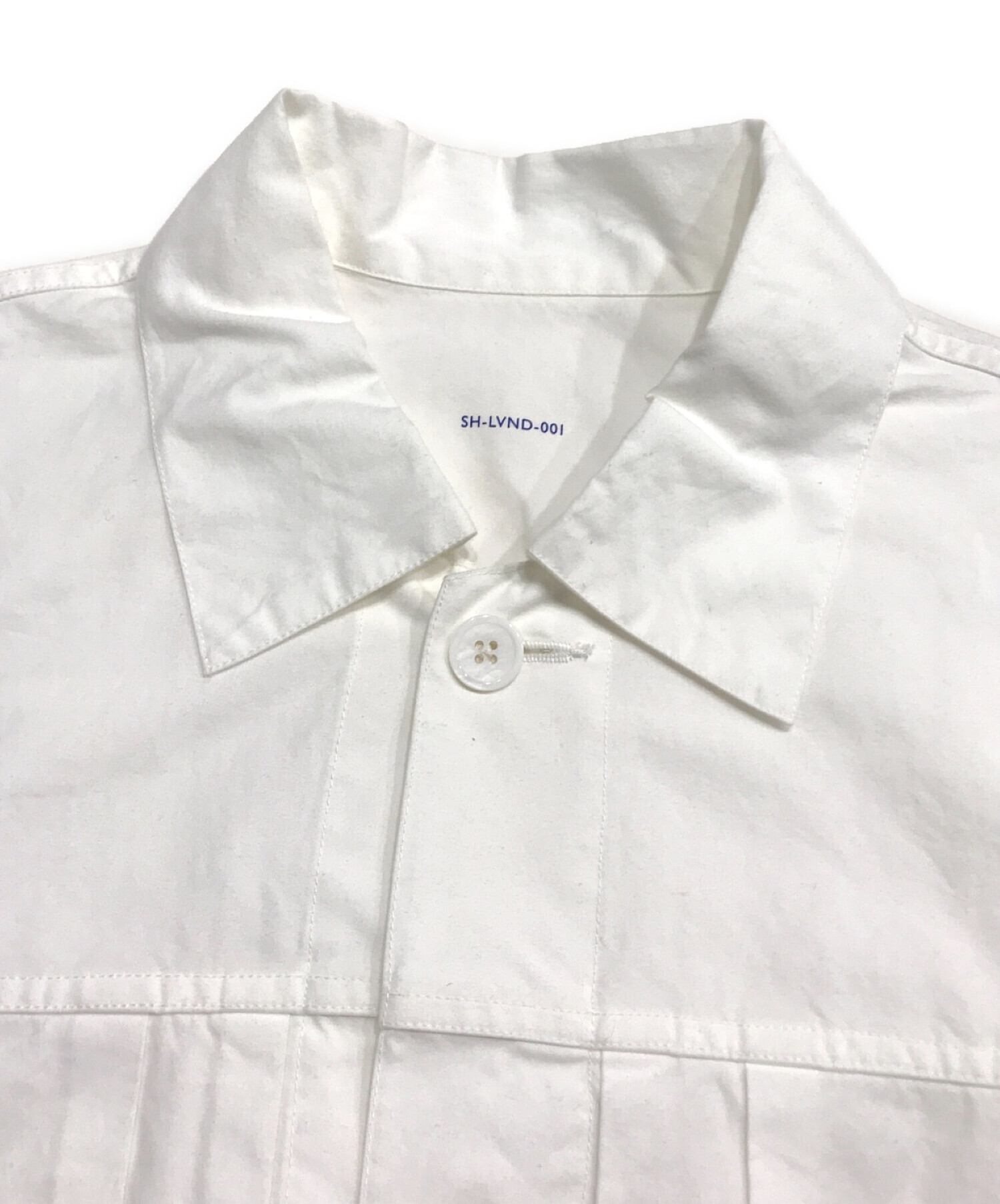 SH (エスエイチ) シャツジャケット ホワイト サイズ:M