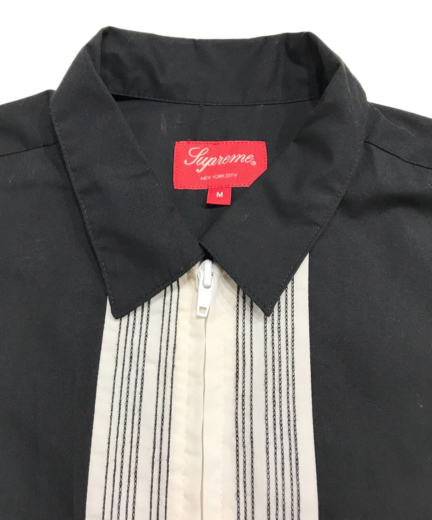 中古・古着通販】SUPREME (シュプリーム) ボーリングジップS/Sシャツ