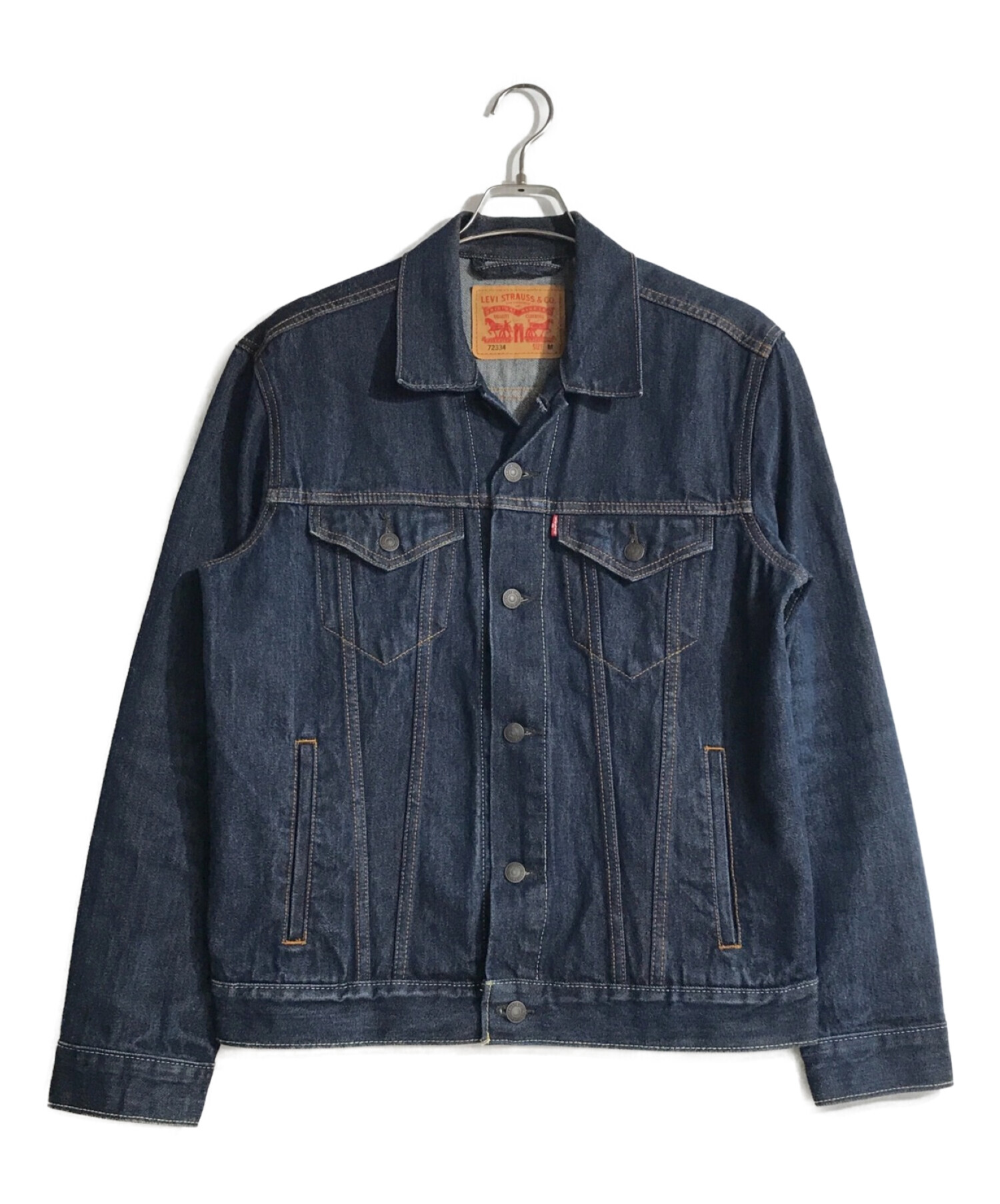 LEVI'S (リーバイス) デニムジャケット インディゴ サイズ:M