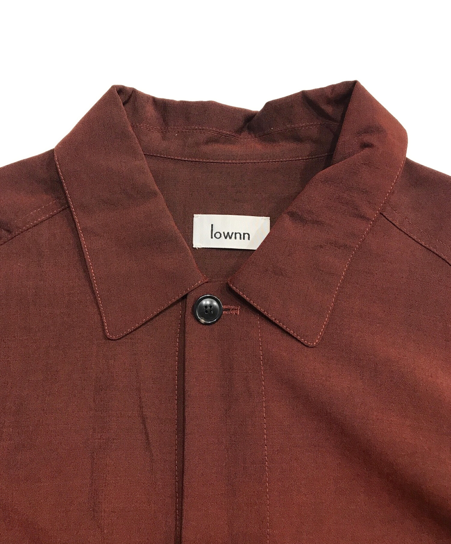 希少サイズ50 Lownn Quilted Shirt Coat-