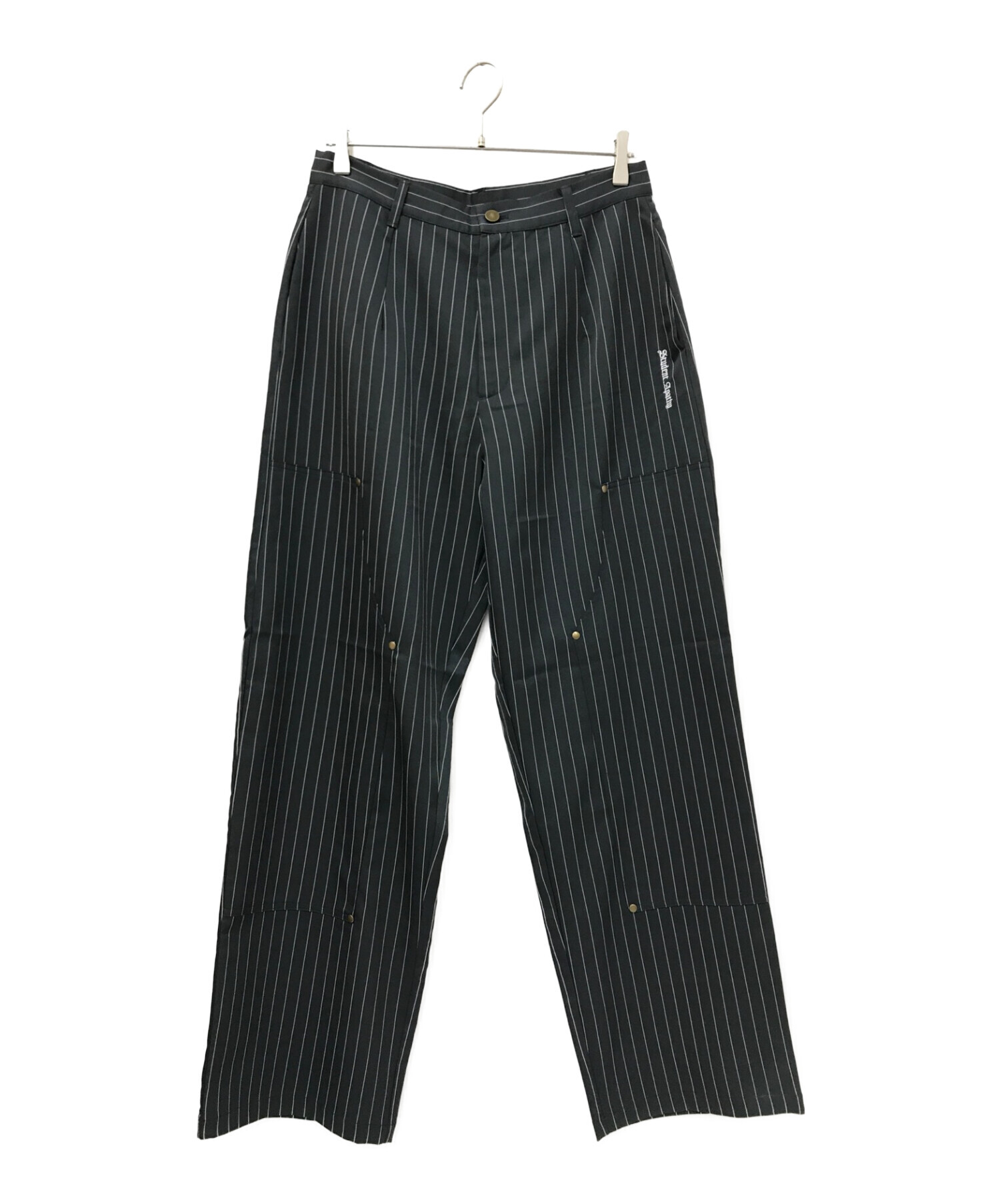 超目玉 stripe Stripe slacks slacks student YZ apathy メンズ