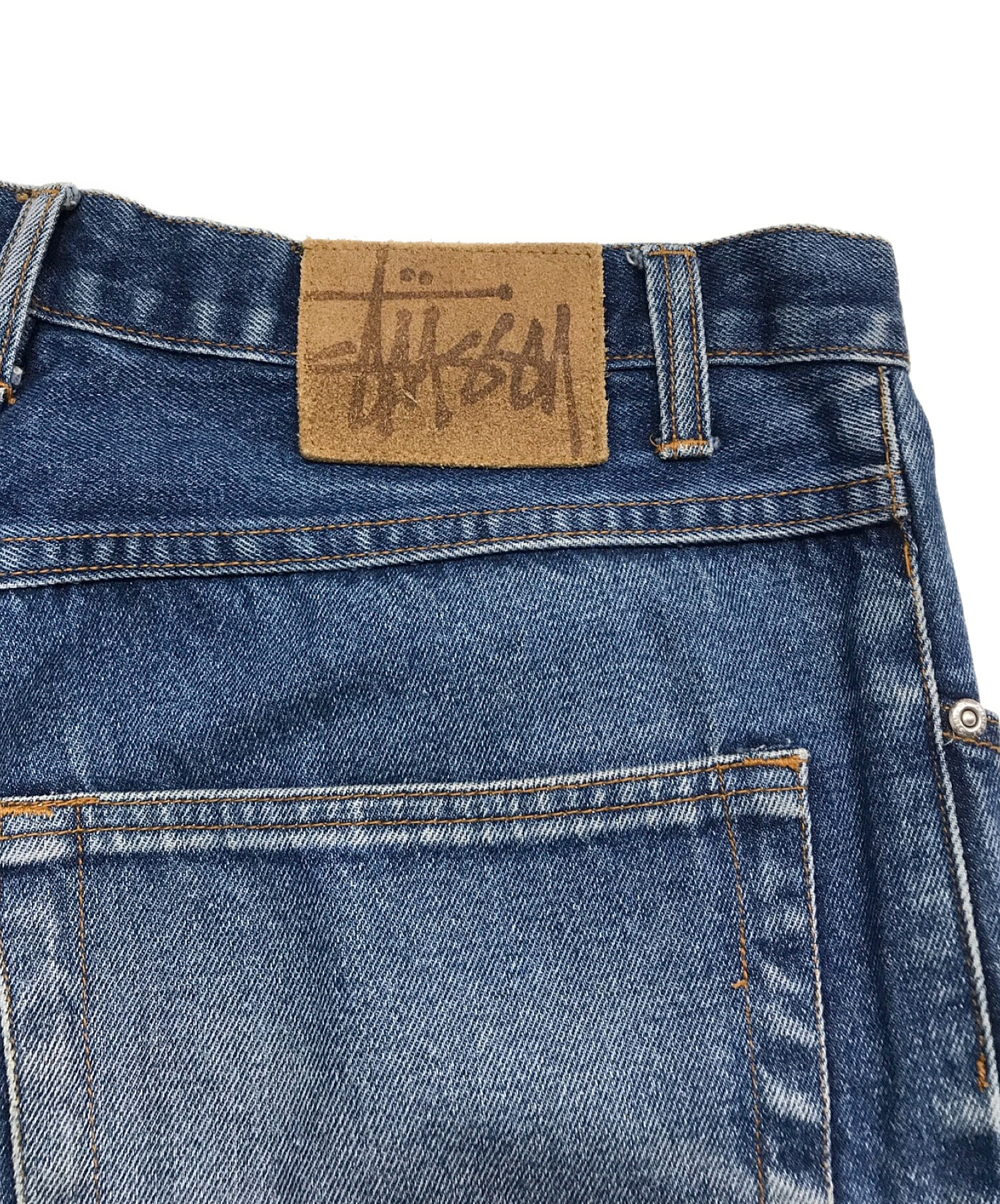 stussy (ステューシー) デニムパンツ インディゴ サイズ:34R