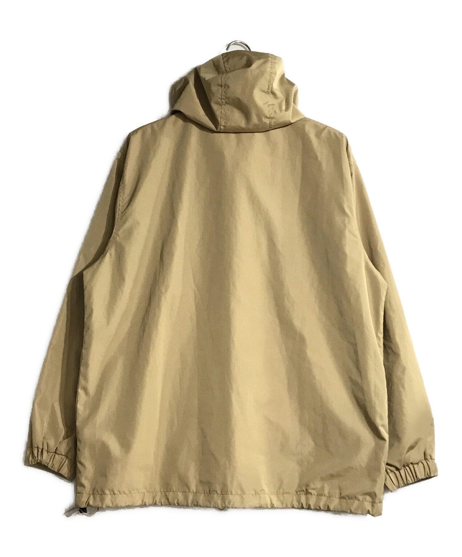 OLD STUSSY (オールドステューシー) ナイロンフーデッドジャケット ベージュ サイズ:M