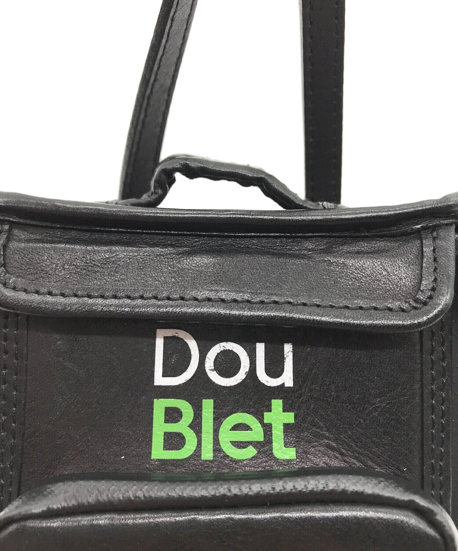 中古・古着通販】doublet (ダブレット) ショルダーポーチ ブラック