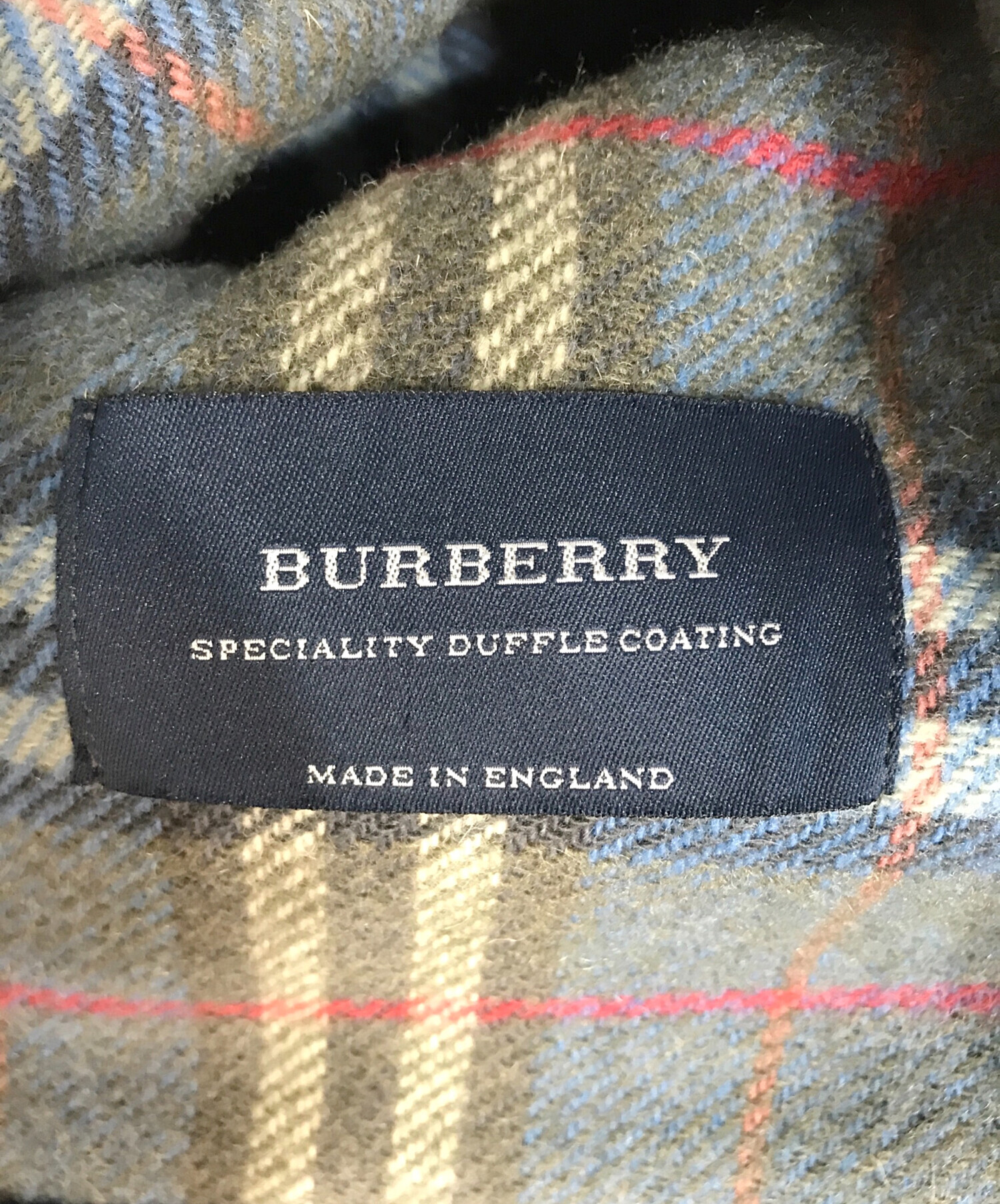 BURBERRY LONDON (バーバリーロンドン) フーデッドダッフルコート グレー サイズ:48