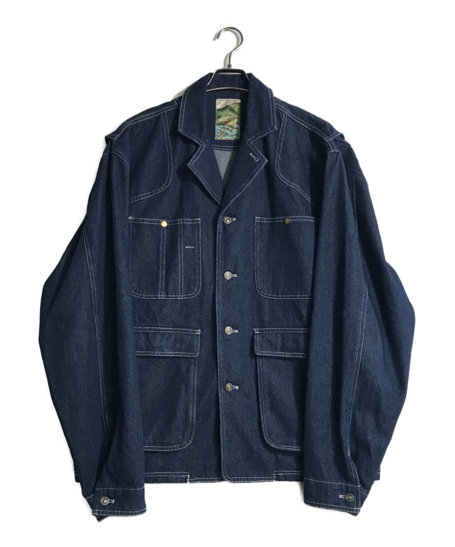 nonnative デニム カバーオール ワーク ジャケット 0 ビンテージ-