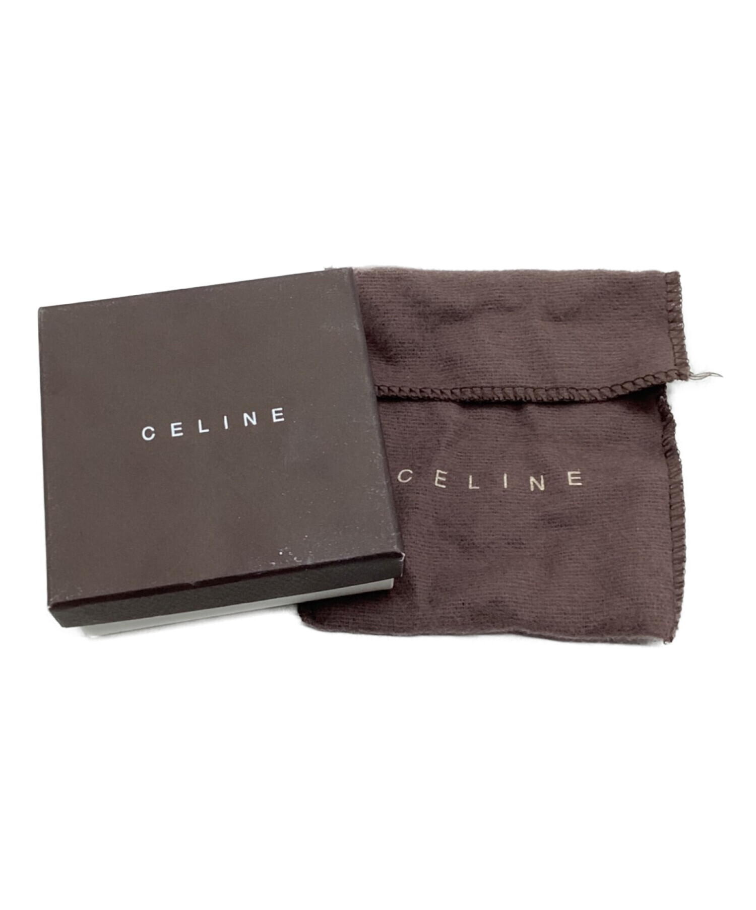 CELINE (セリーヌ) マカダム・ハート・鍵ネックレス