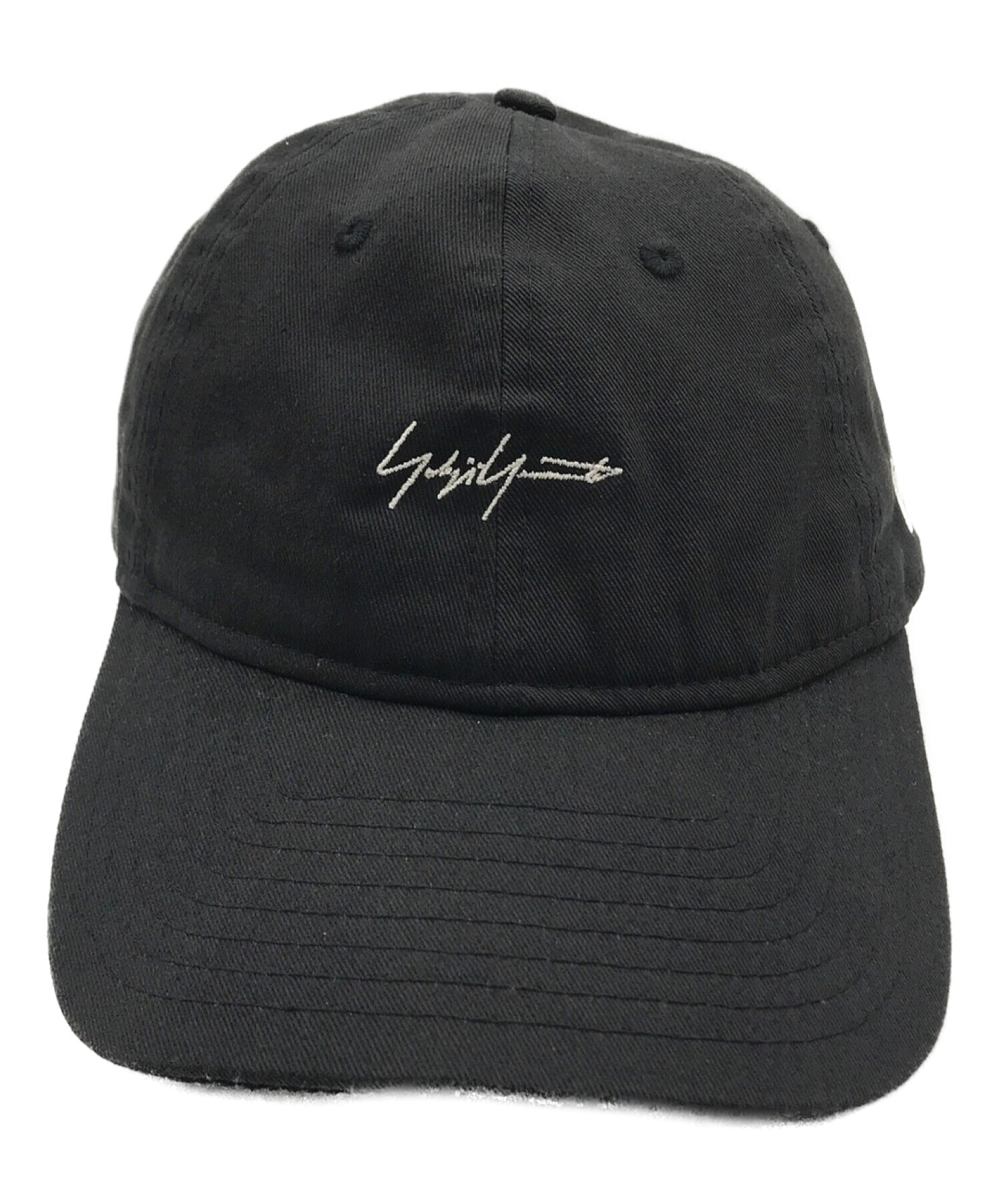 YOHJI YAMAMOTO (ヨウジヤマモト) New Era (ニューエラ) キャップ ブラック