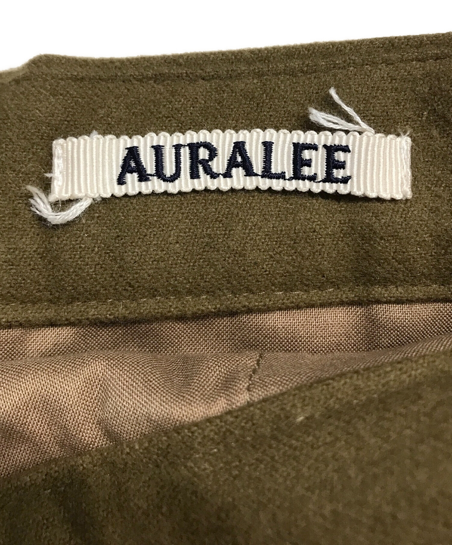 中古・古着通販】AURALEE (オーラリー) フランネルスラックス ブラウン サイズ:3｜ブランド・古着通販 トレファク公式【TREFAC  FASHION】スマホサイト