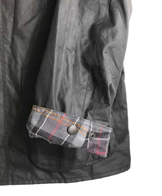 Barbour (バブアー) ワックス コットン ブルゾン ブラック サイズ:38