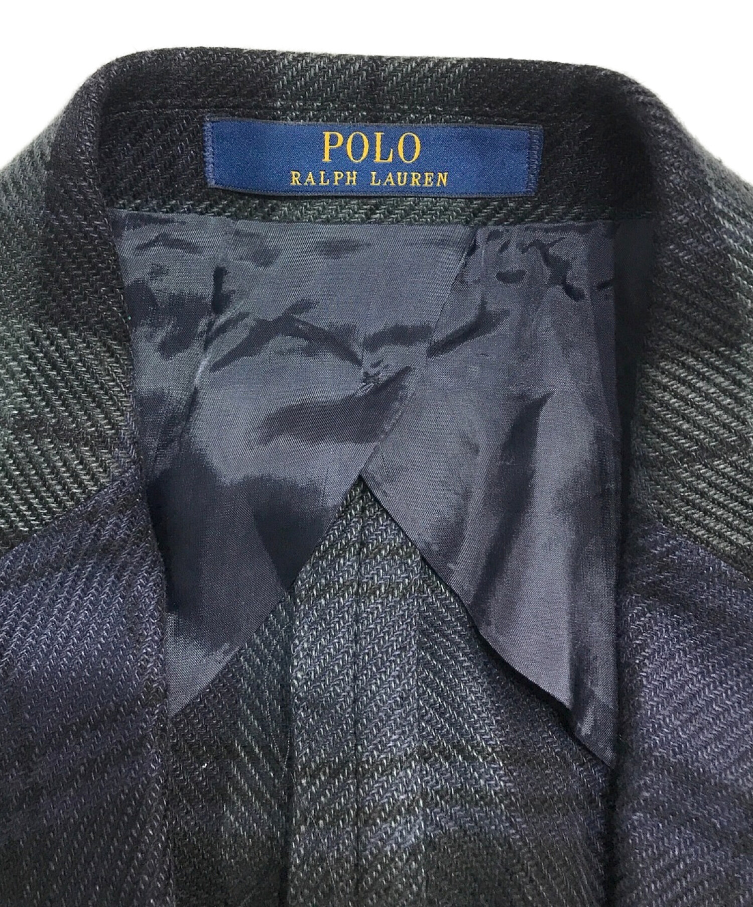 POLO RALPH LAUREN (ポロ・ラルフローレン) テーラードジャケット グリーン サイズ:38S