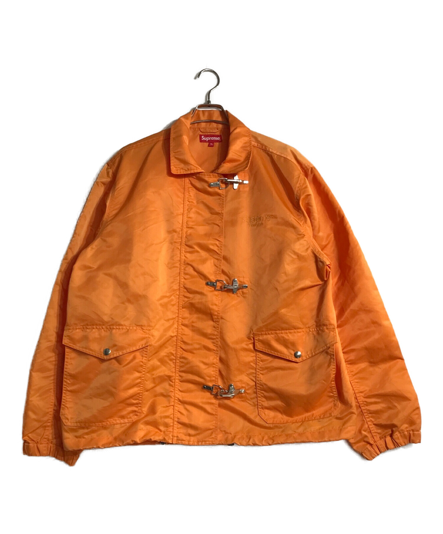 SUPREME (シュプリーム) ナイロンターンアウトジャケット オレンジ サイズ:XL
