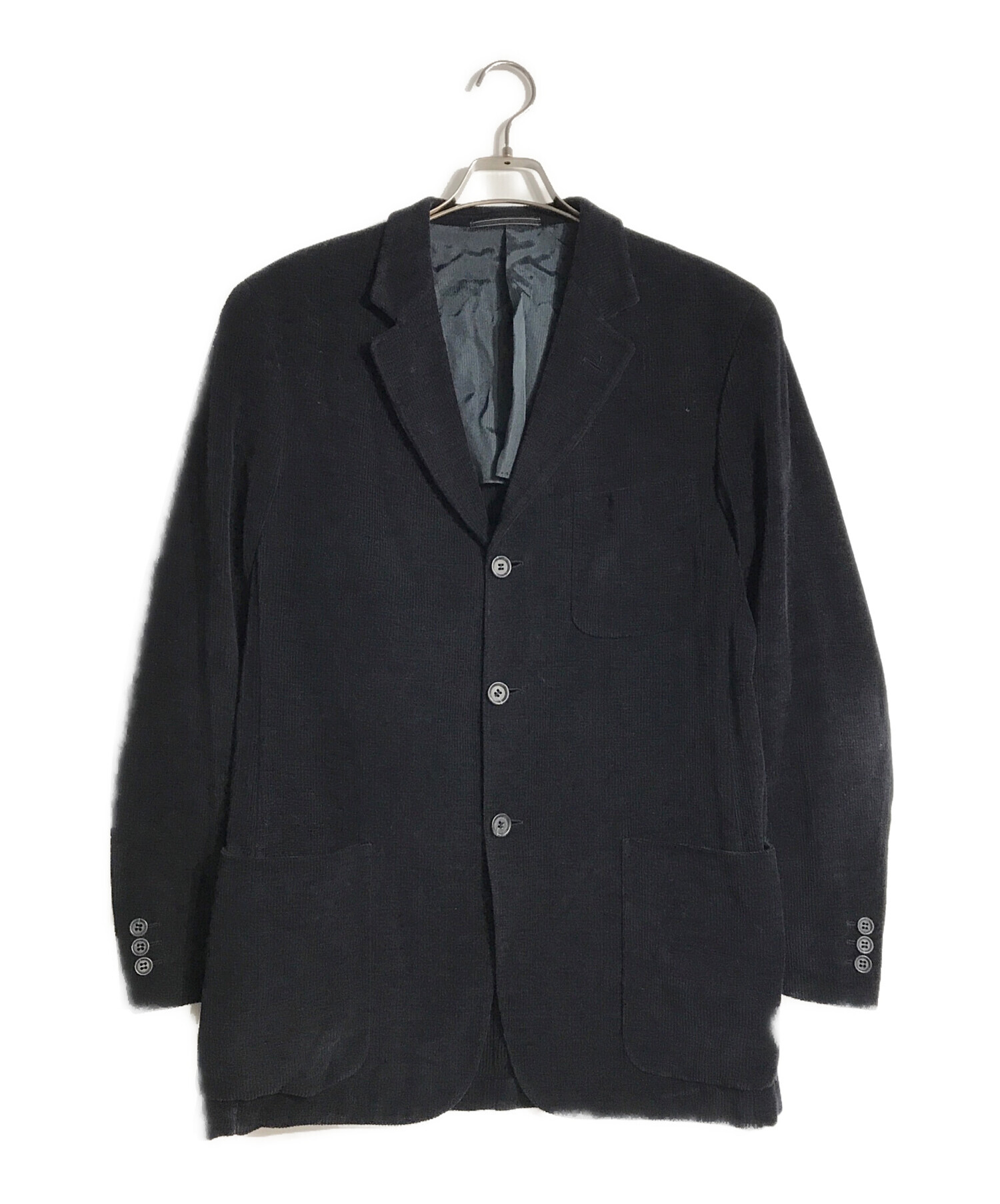 中古・古着通販】Ermenegildo Zegna (エルメネジルド・ゼニア) コーデュロイジャケット ネイビー サイズ:50｜ブランド・古着通販  トレファク公式【TREFAC FASHION】スマホサイト