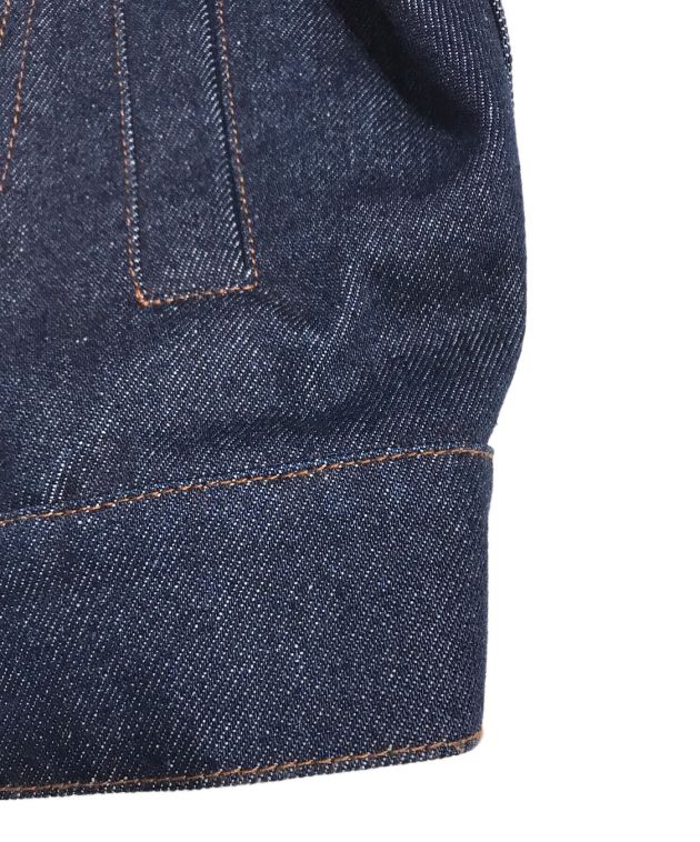 B.BALLSY (ボールジーブラザーズ) Rigid box short denim jacket インディゴ サイズ:L