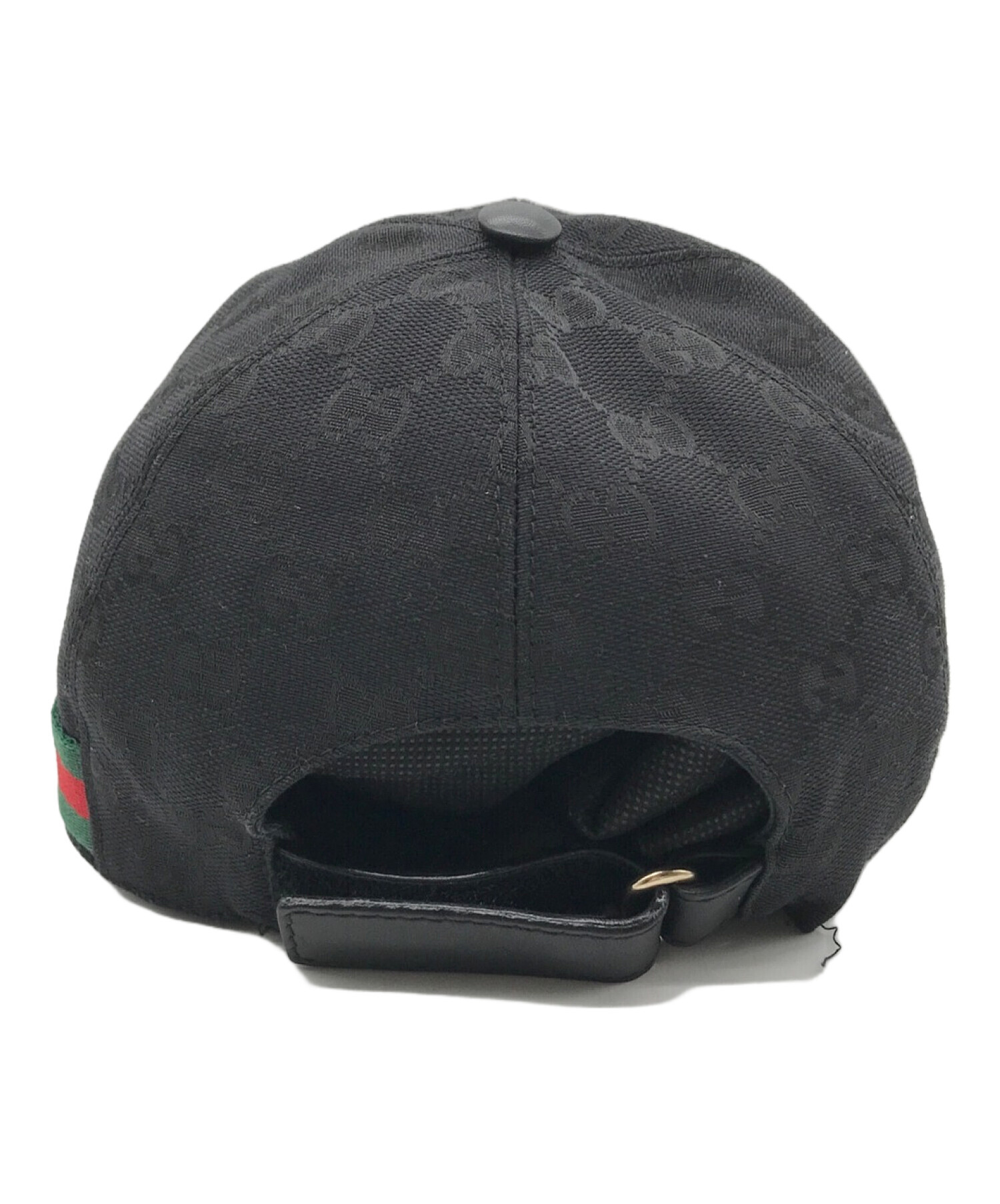 中古・古着通販】GUCCI (グッチ) オリジナルGGキャンバス ベースボール キャップ ブラック サイズ:M｜ブランド・古着通販  トレファク公式【TREFAC FASHION】スマホサイト