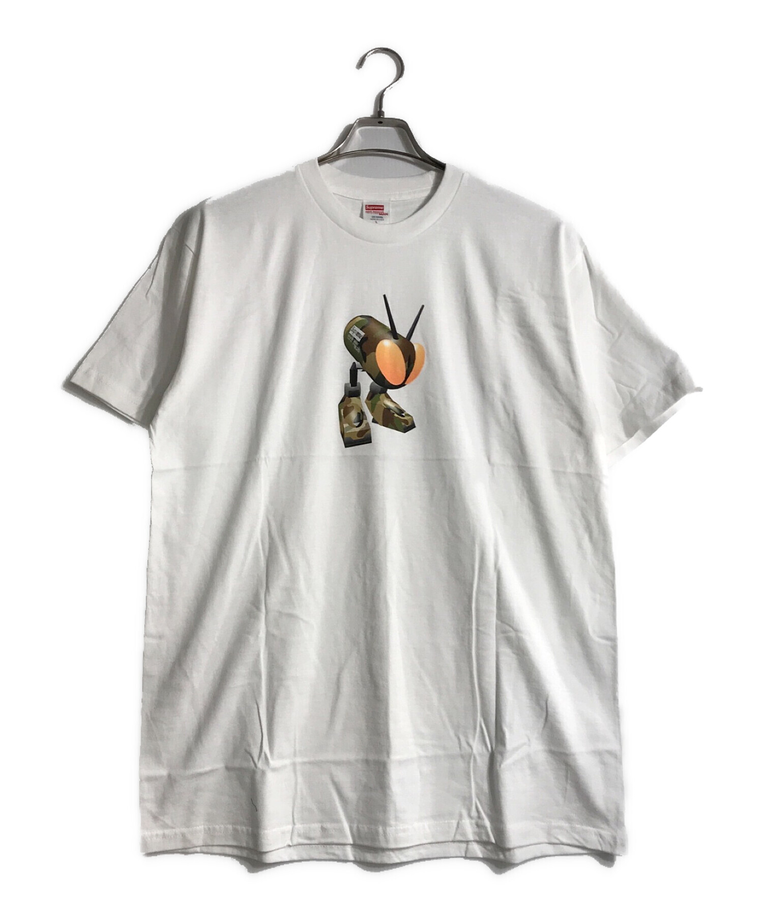 SUPREME (シュプリーム) COMME des GARCONS JUNYA WATANABE MAN (コムデギャルソンジュンヤワタナベマン)  BugTEE/プリントTシャツ ホワイト サイズ:L