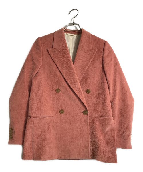 中古・古着通販】Acne studios (アクネ ストゥディオス) ダブルブレストテーラードジャケット ピンク サイズ:34｜ブランド・古着通販  トレファク公式【TREFAC FASHION】スマホサイト