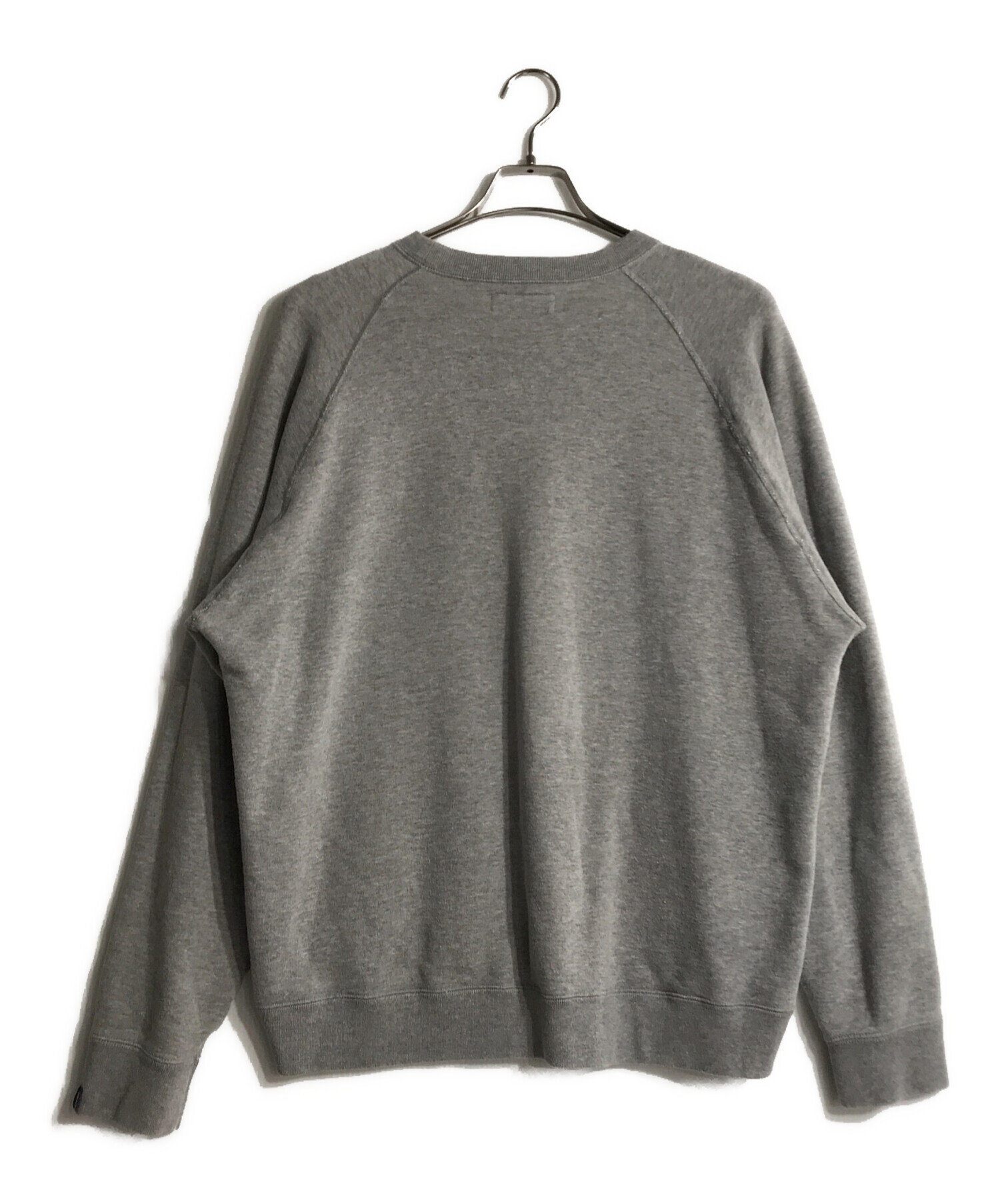 Graphpaper (グラフペーパー) LOOPWHEELER for GP RAGLAN SWEAT グレー サイズ:S