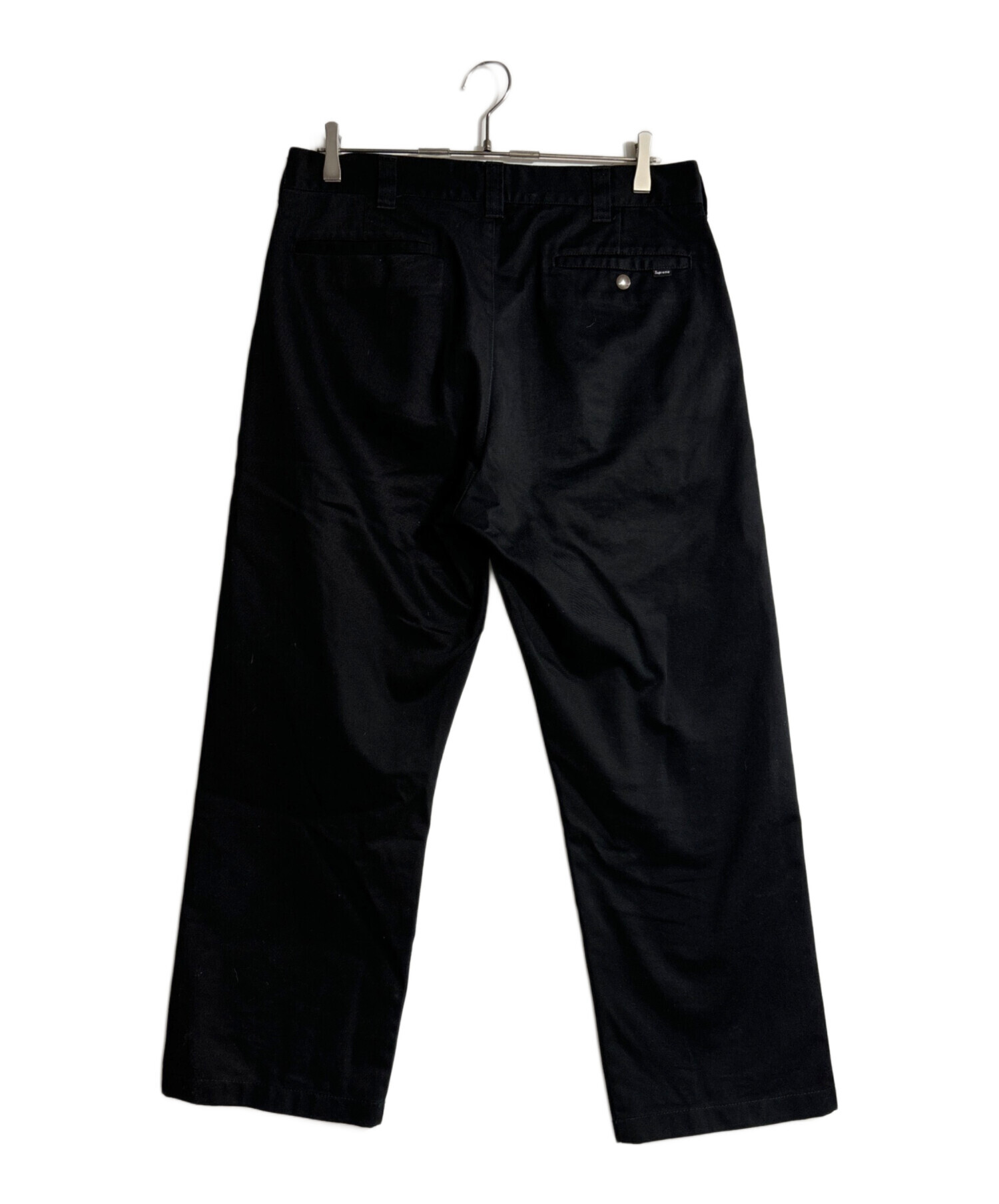 中古・古着通販】Supreme (シュプリーム) Work Pant /ワークパンツ ブラック サイズ:32｜ブランド・古着通販  トレファク公式【TREFAC FASHION】スマホサイト