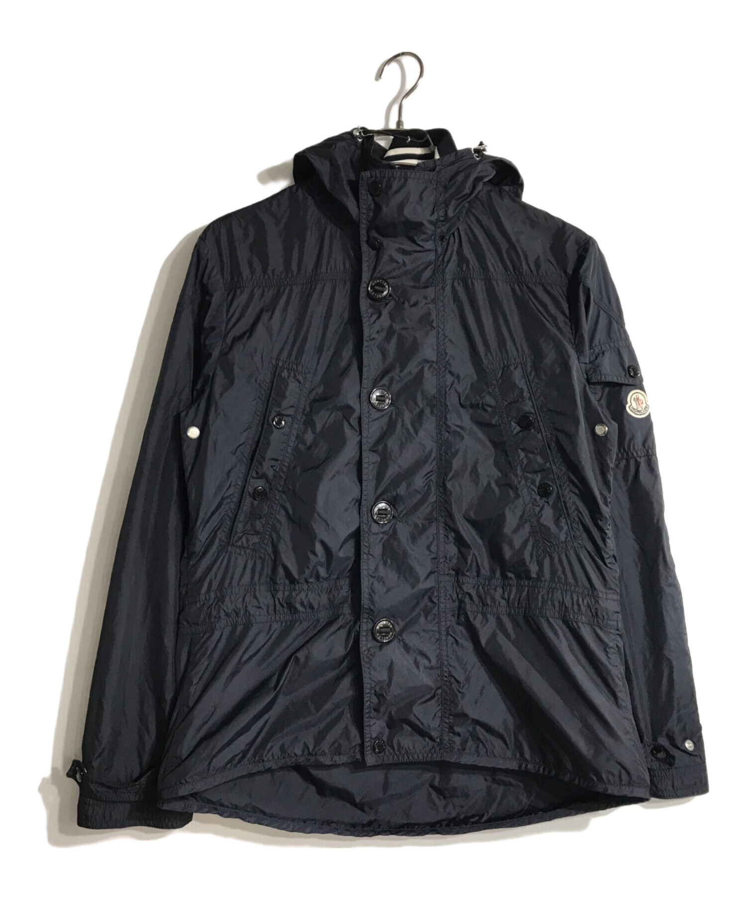 中古・古着通販】MONCLER (モンクレール) ナイロンジャケット ネイビー サイズ:1｜ブランド・古着通販 トレファク公式【TREFAC  FASHION】スマホサイト