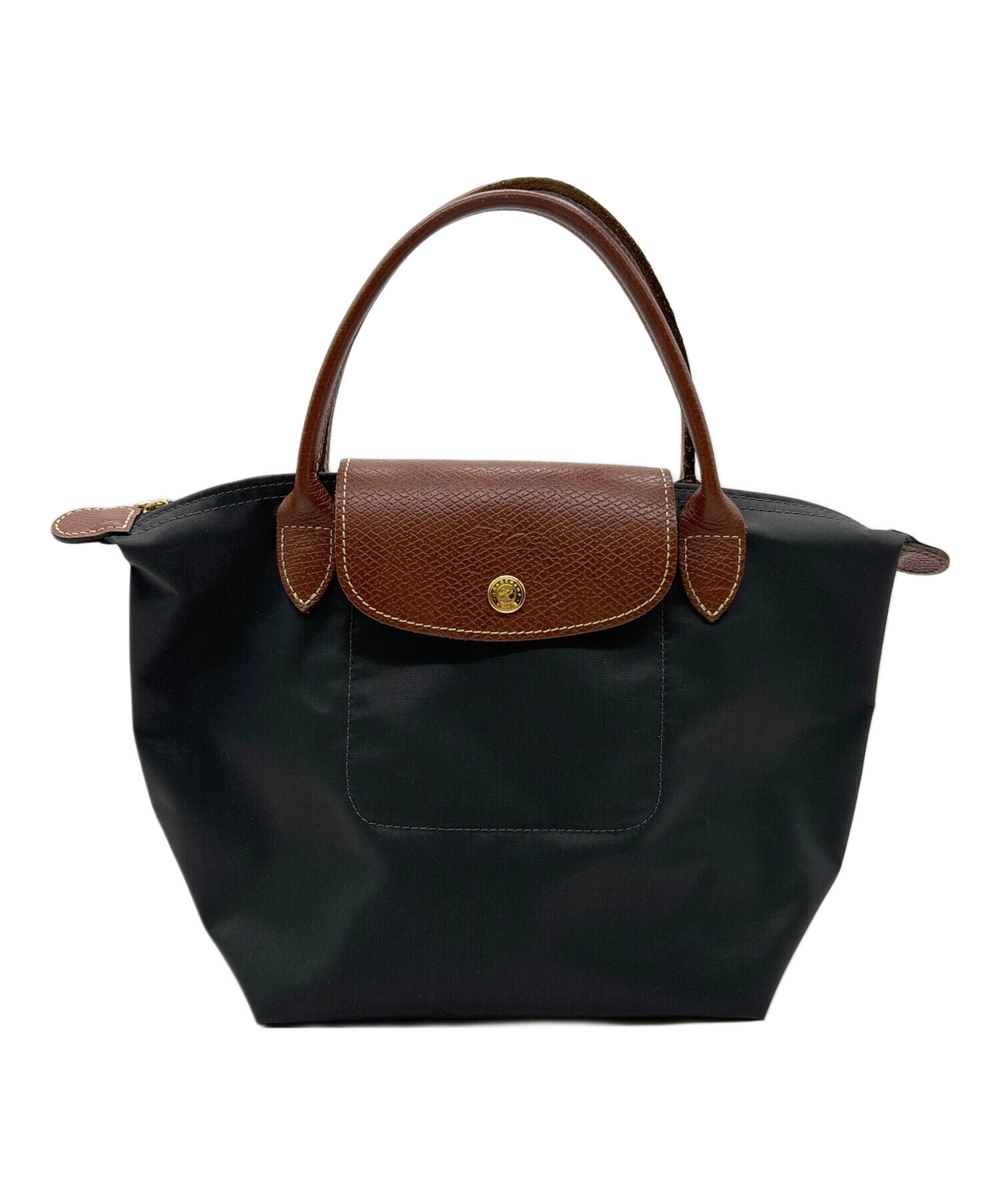 LONGCHAMP (ロンシャン) ミニトートバッグ グレー