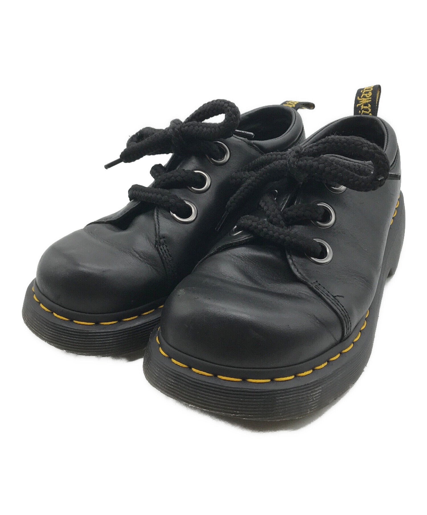 中古・古着通販】Dr.Martens (ドクターマーチン) CRANFORD/3ホールシューズ ブラック サイズ:25cm（UK6）｜ブランド・古着通販  トレファク公式【TREFAC FASHION】スマホサイト