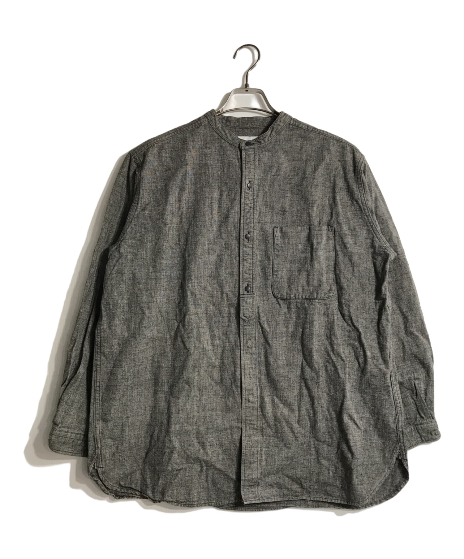 中古・古着通販】nanamica (ナナミカ) Garden Shirt グレー サイズ:Ｓ｜ブランド・古着通販 トレファク公式【TREFAC  FASHION】スマホサイト