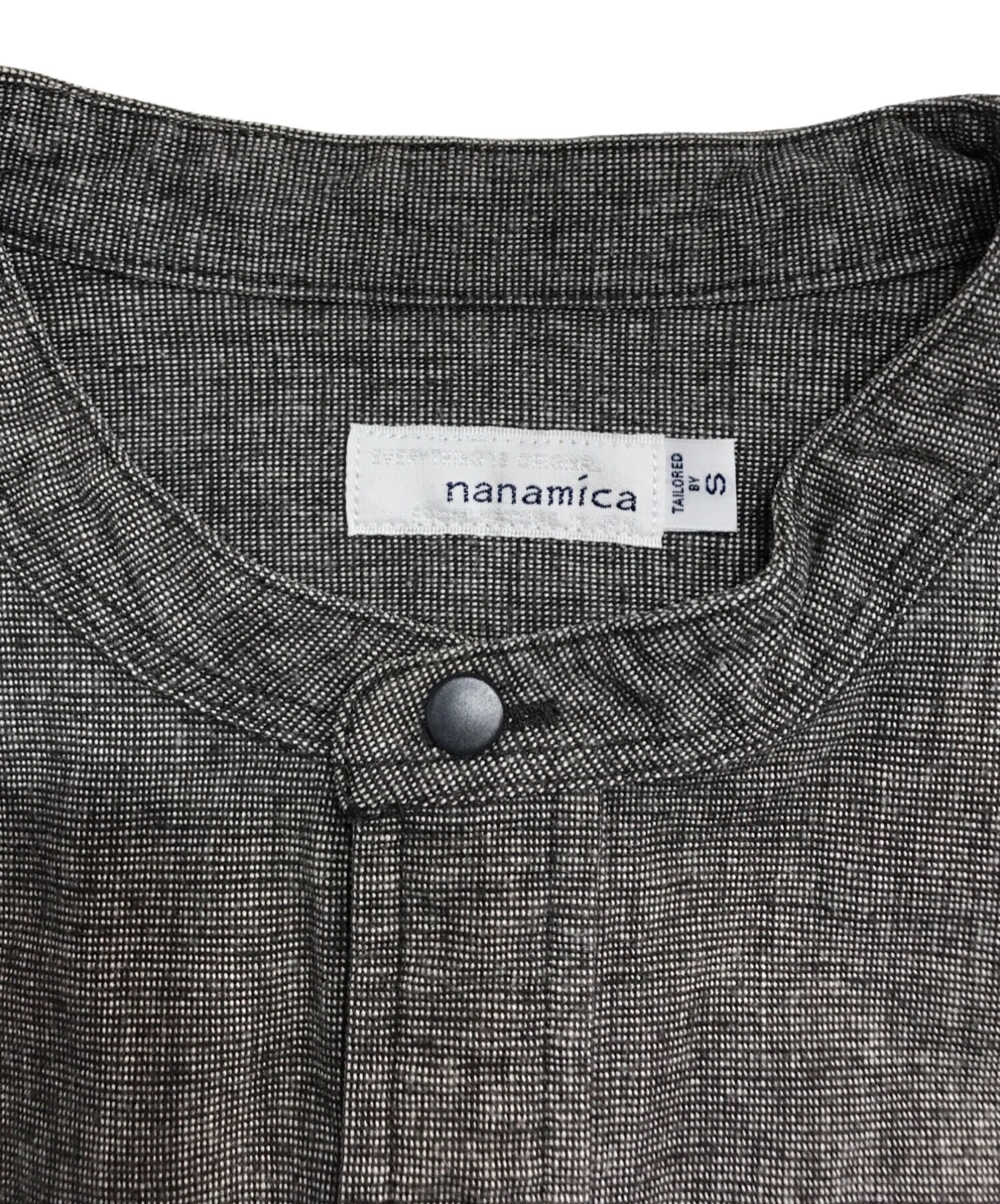 中古・古着通販】nanamica (ナナミカ) Garden Shirt グレー サイズ:Ｓ｜ブランド・古着通販 トレファク公式【TREFAC  FASHION】スマホサイト