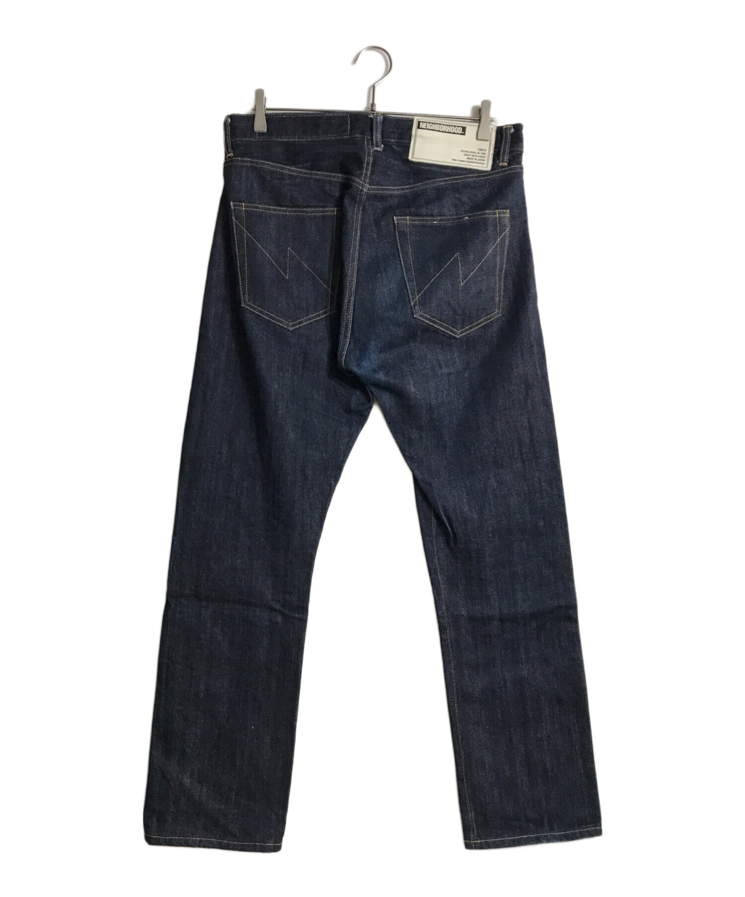 中古・古着通販】NEIGHBORHOOD (ネイバーフッド) 18AW RIGID.DP MID/14OZ-PT/デニムパンツ インディゴ サイズ:L｜ブランド・古着通販  トレファク公式【TREFAC FASHION】スマホサイト