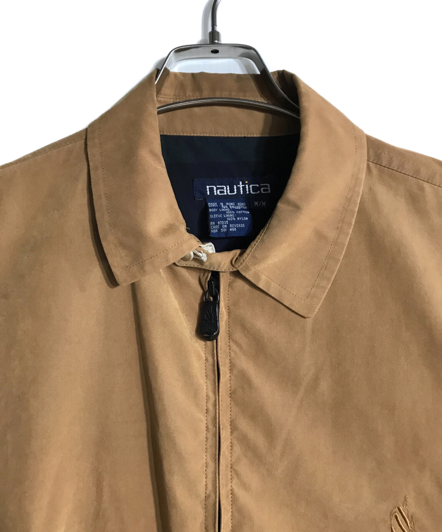 中古・古着通販】NAUTICA (ノーティカ) スイングトップ ブラウン サイズ:M｜ブランド・古着通販 トレファク公式【TREFAC  FASHION】スマホサイト