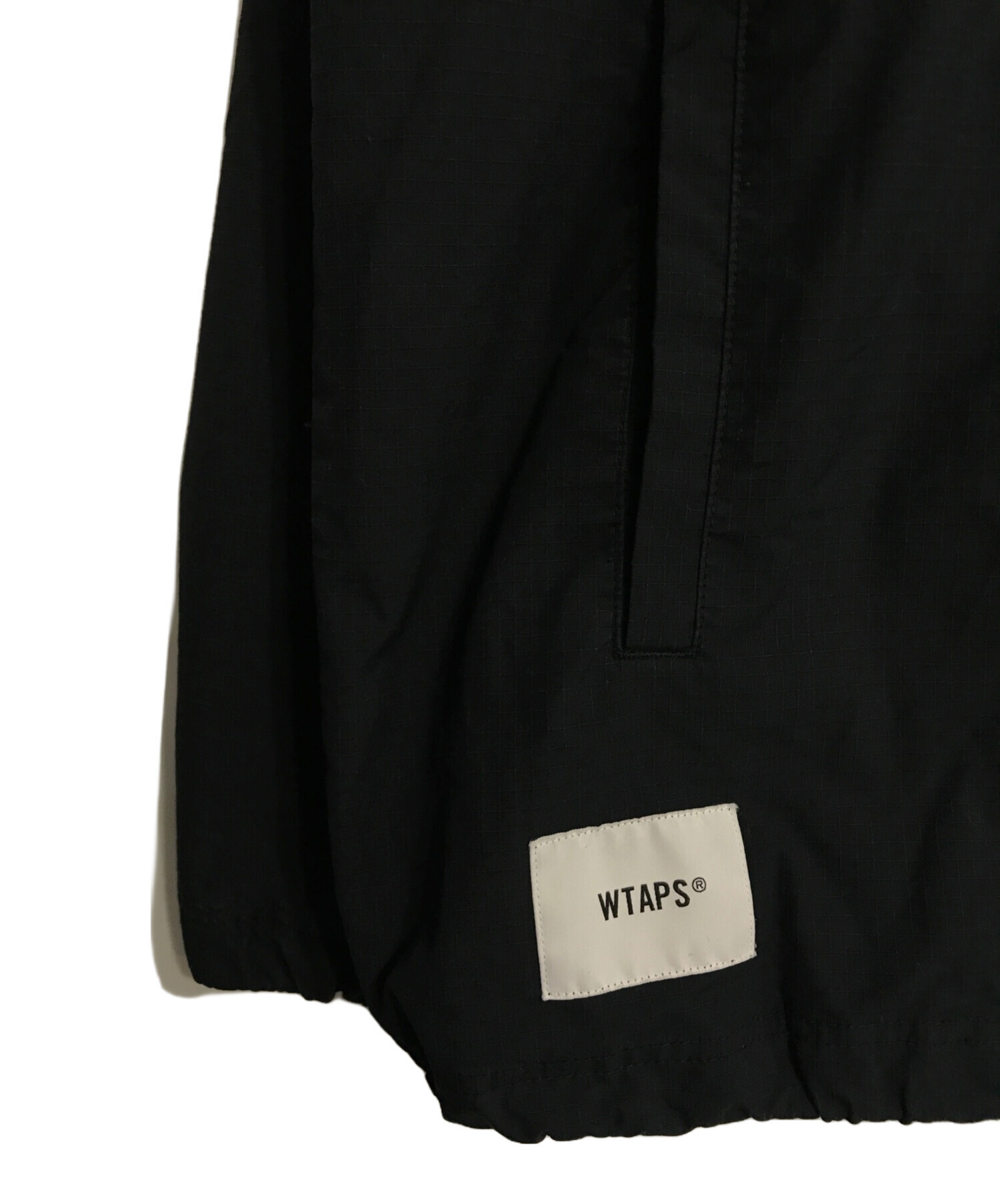 WTAPS (ダブルタップス) SMOCK 01 JACKET WTVUA ブラック サイズ: X04