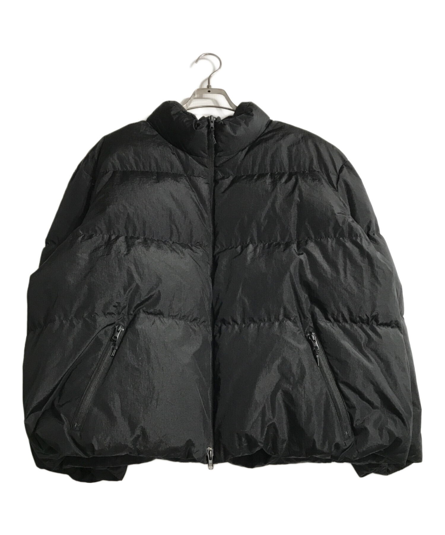 DIGAWEL (ディガウェル) F/CE. (エフシーイー) 別注 Puffer Jacket/シルク混ダウンジャケット ブラック サイズ:1