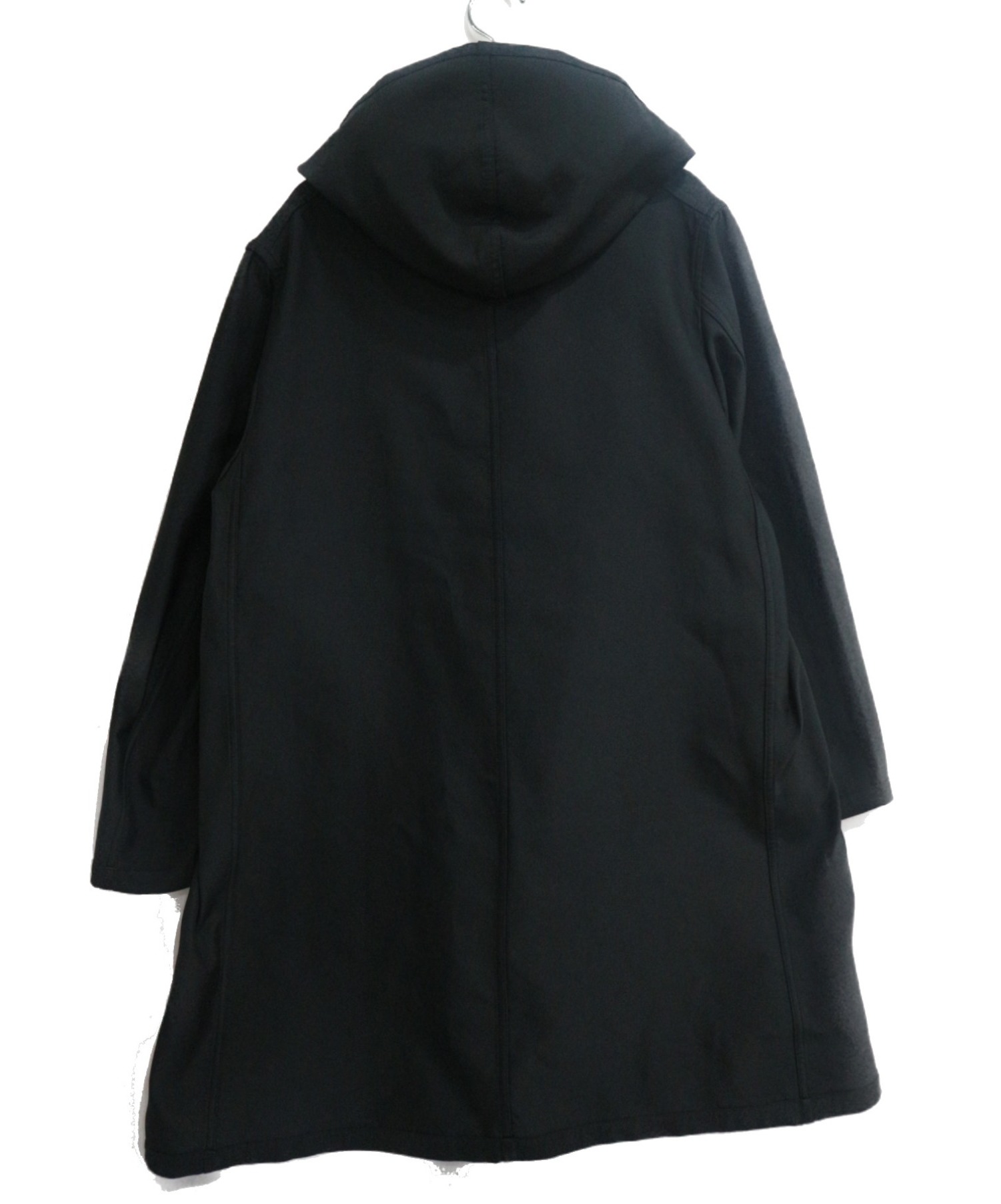 STEVEN ALAN (スティーブンアラン) D/CLT REVERSE SEAM WRAP COAT ブラック サイズ:SIZE S