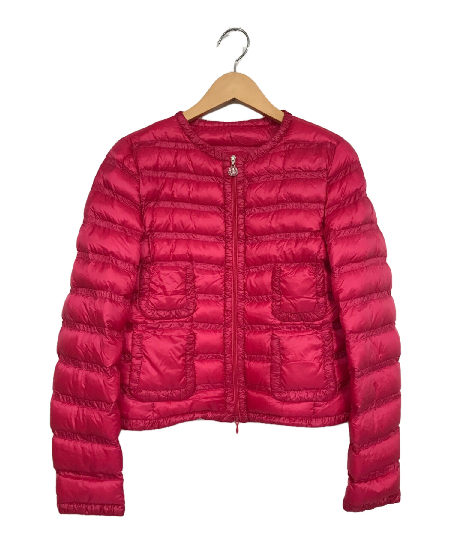 MONCLER (モンクレール) ダウンジャケット ピンク サイズ:SIZE 0